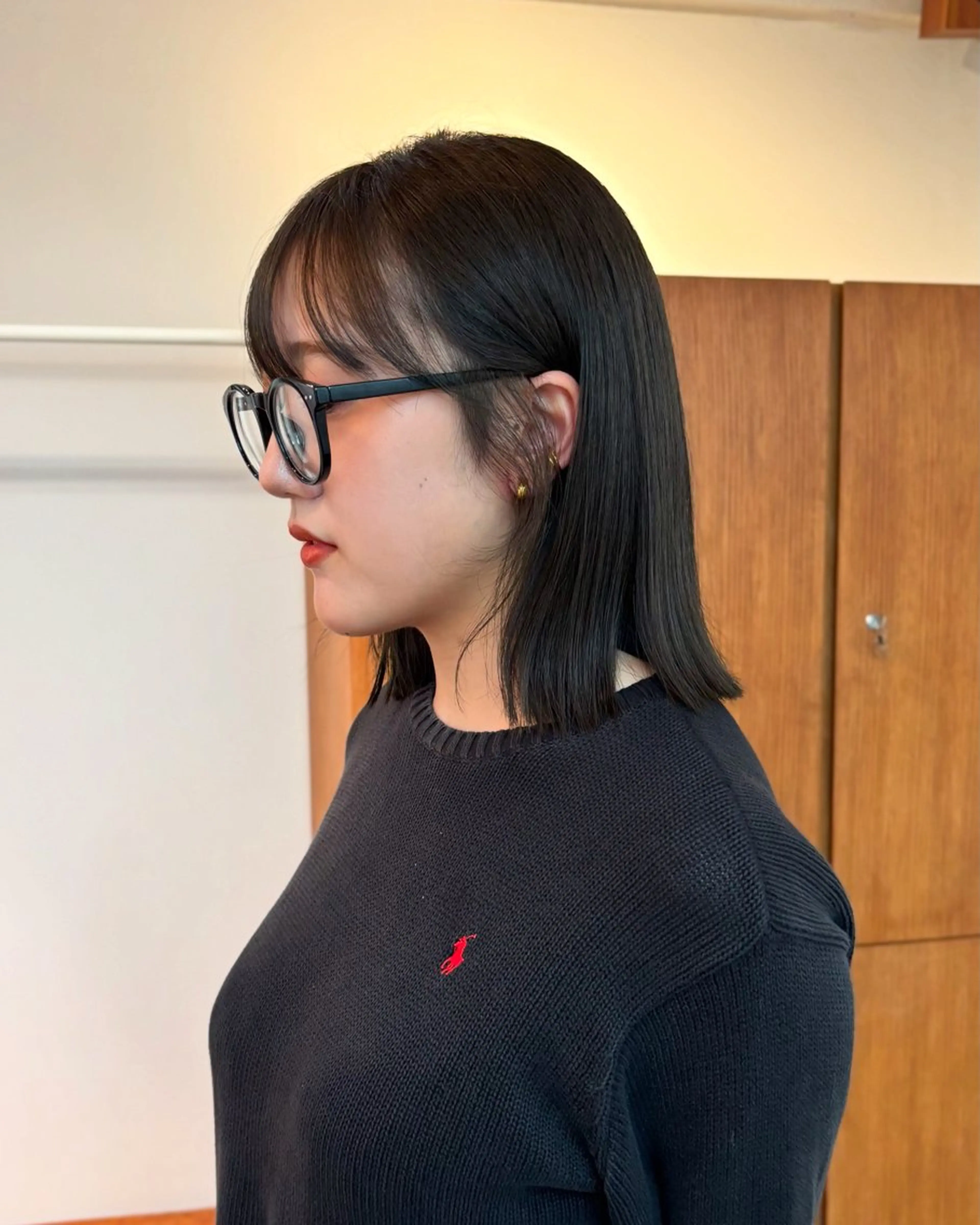 ミディアム カラー ヘアカラー ミカ🌟パーマ/ ニュアンスパーマのヘアスタイル