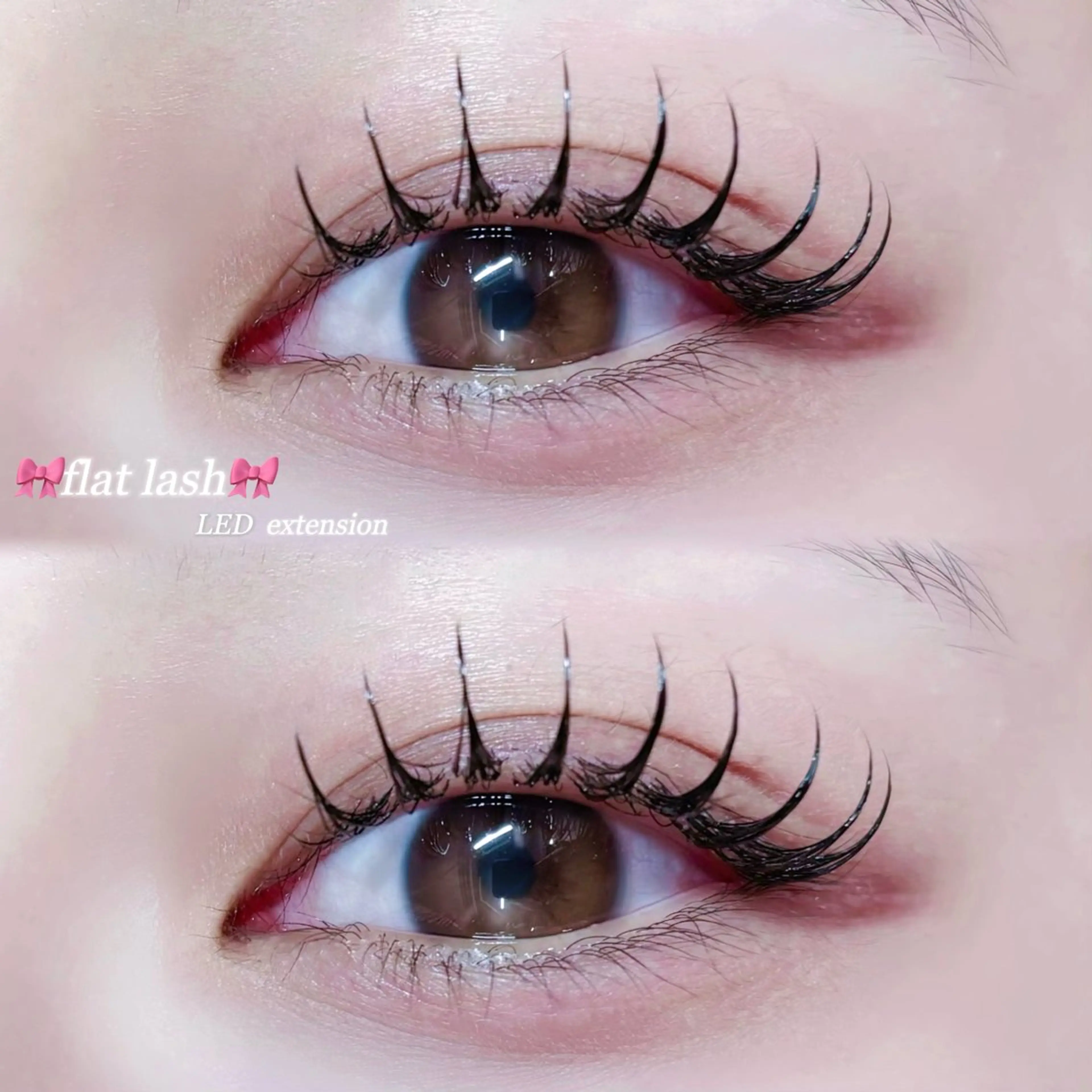 マツエク・マツパ マツエク ᴘʟᴀᴛɪɴᴜᴍ ᴅᴏʟʟ　FUKAのマツエク・マツパデザイン