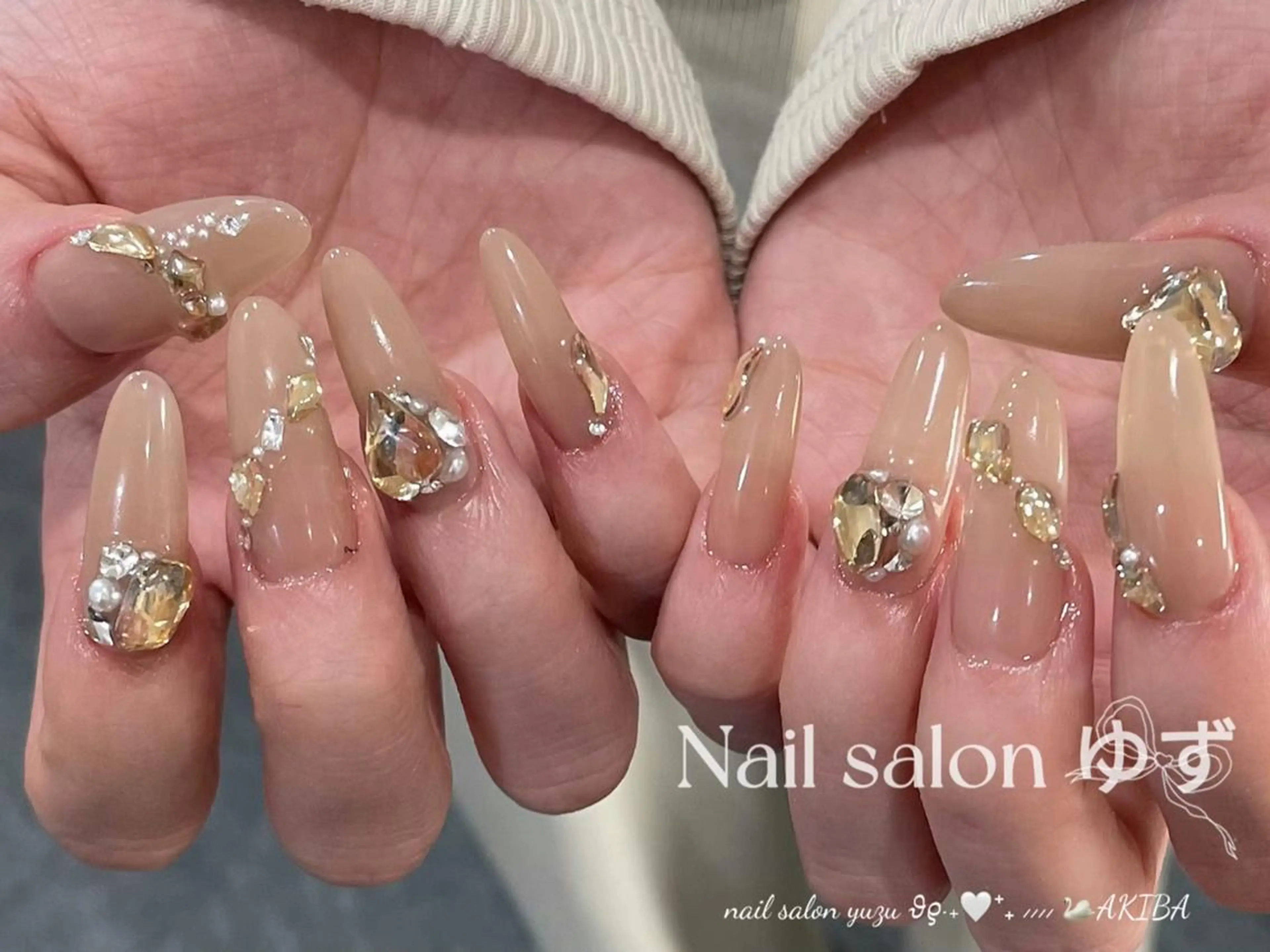 ネイル ハンドネイル MAKI💚💚💚 秋葉原.のネイルデザイン