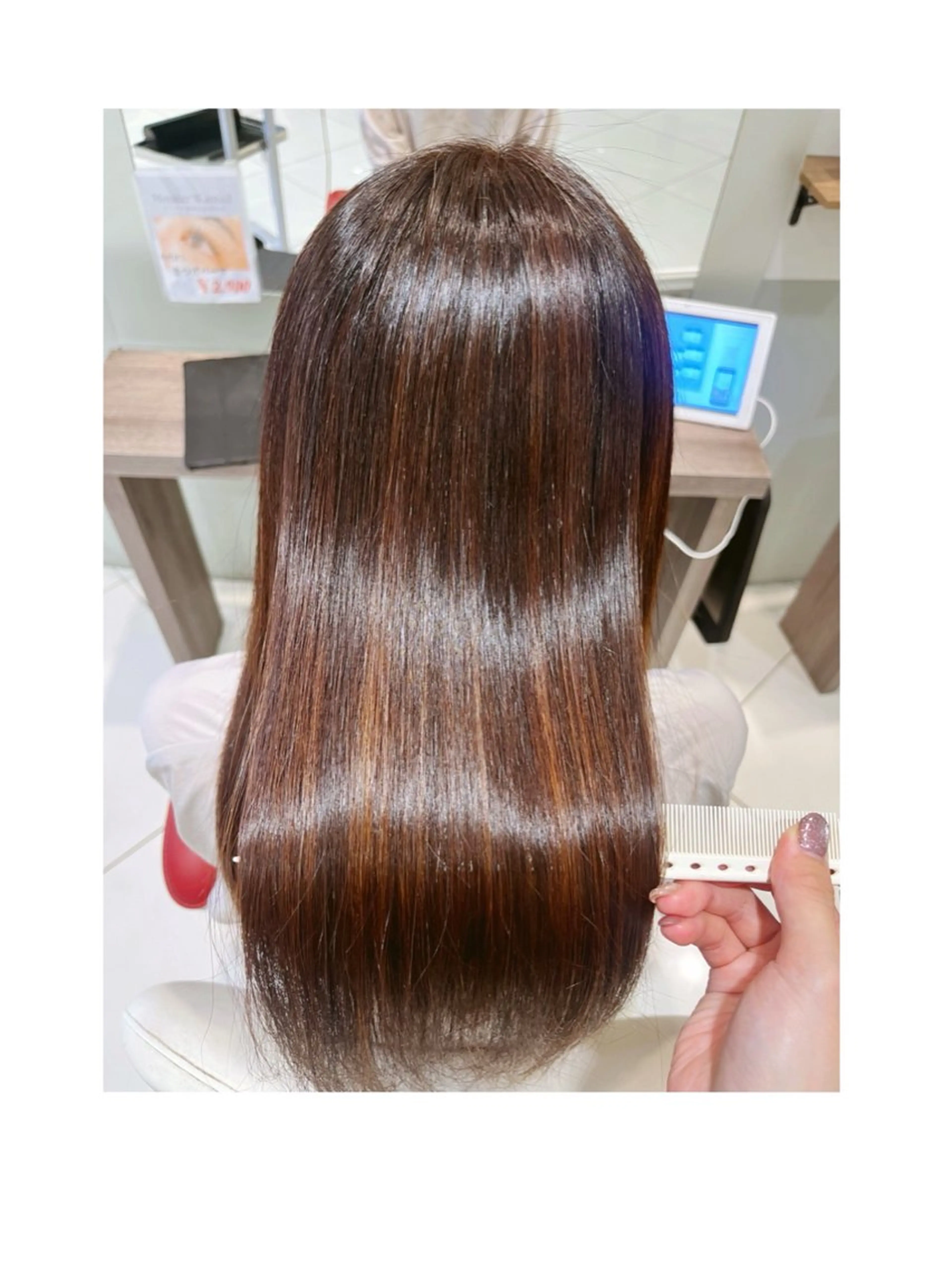 カット 縮毛矯正 TSUKADA MIYUKIのヘアスタイル