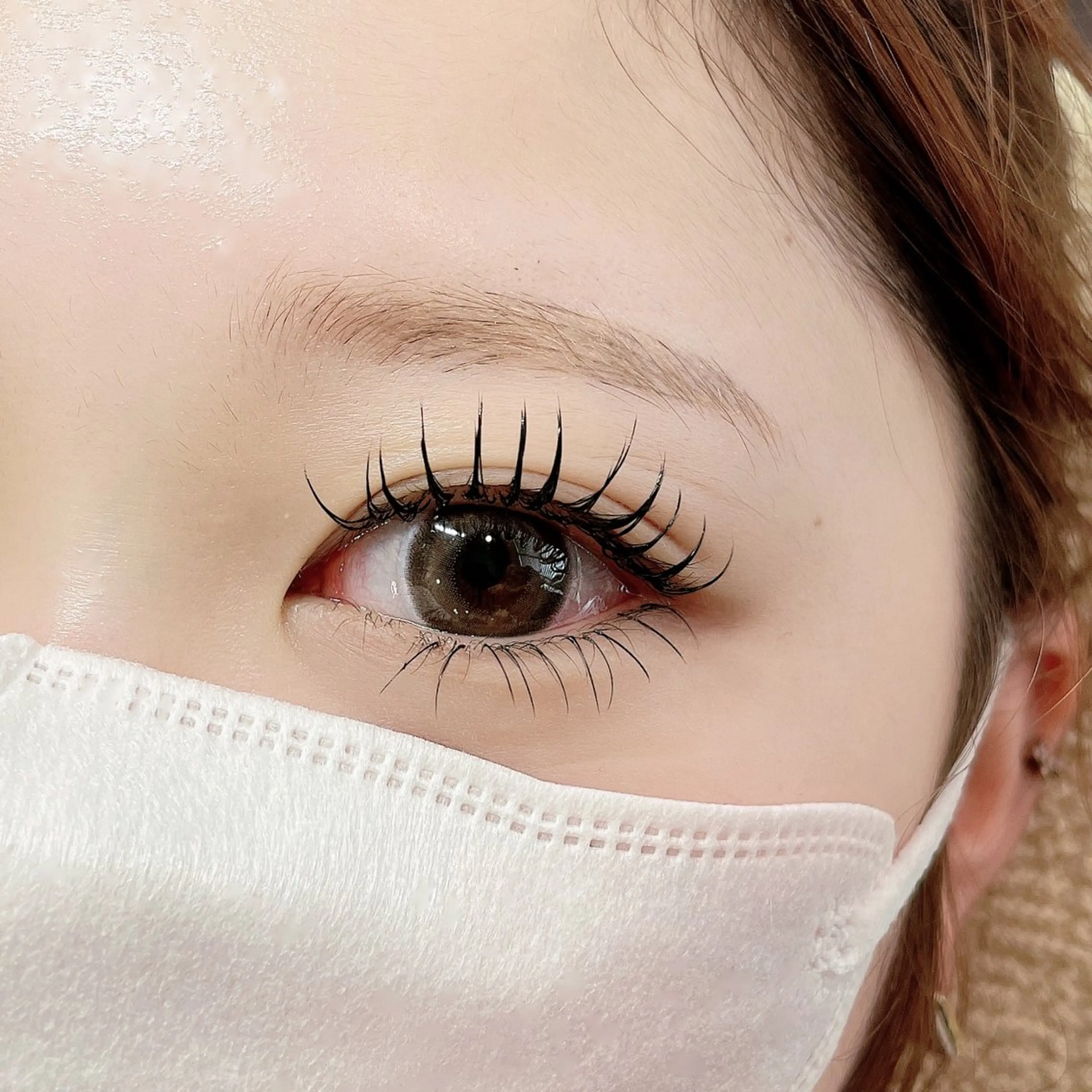 マツエク・マツパ 束感まつ毛 Dカール フラットラッシュ 韓国風マツエク マツエク 🎀Lino 中目黒 TAKAMI🐈のマツエク・マツパデザイン