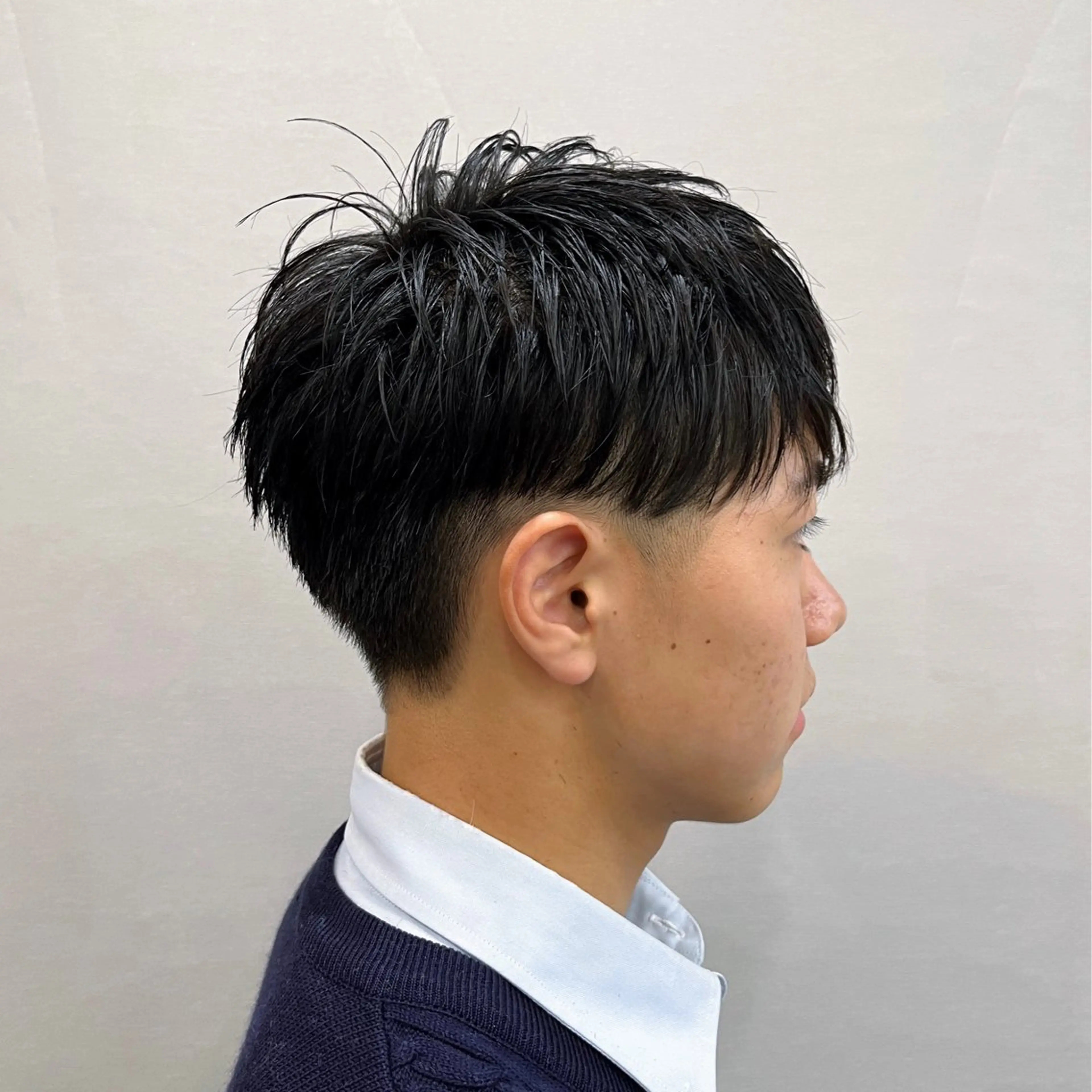 メンズ 押上/ショート・ボブ /パーマ/山口卓朗のヘアスタイル