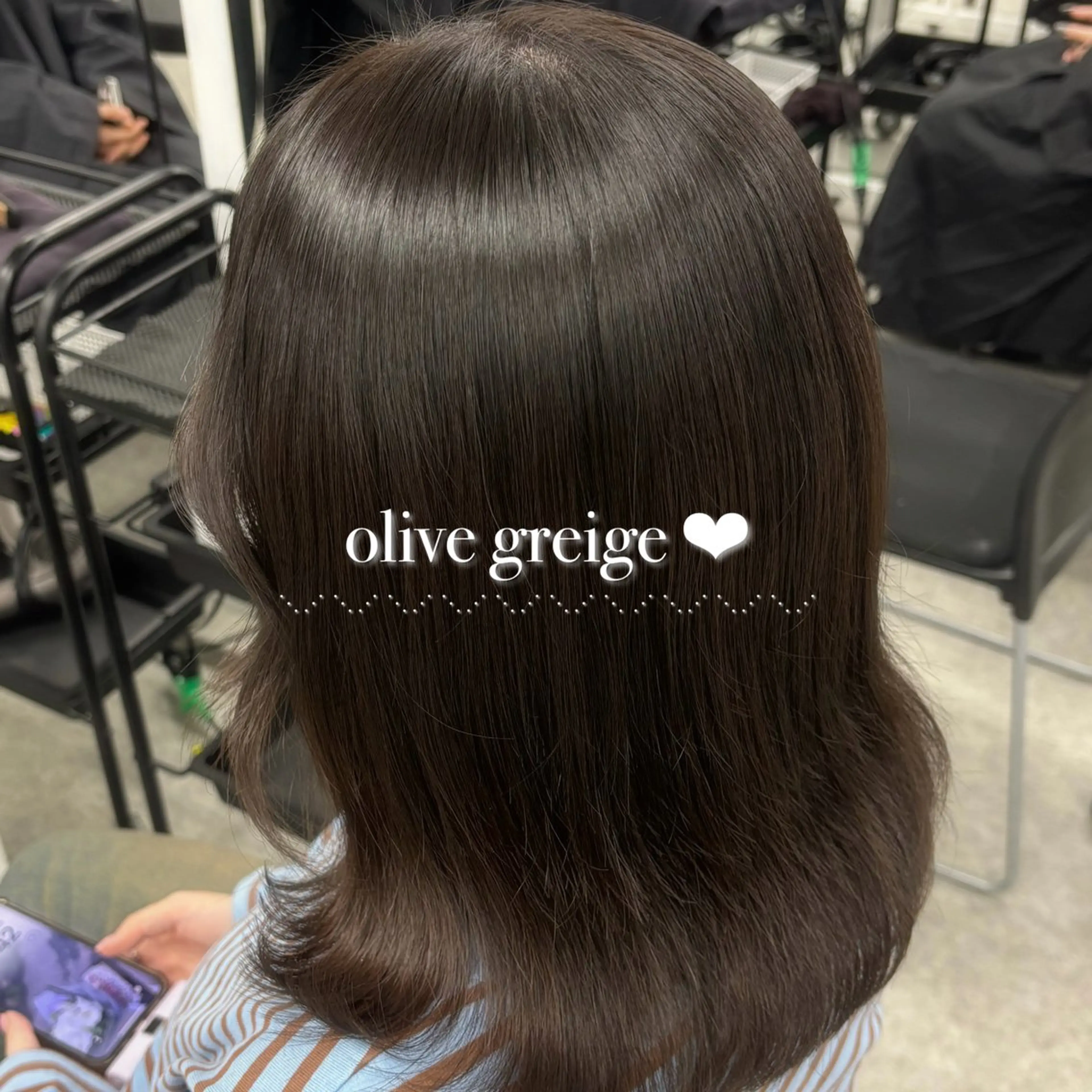 カラー かわいい艶髪🤍 れいな🤍のヘアスタイル