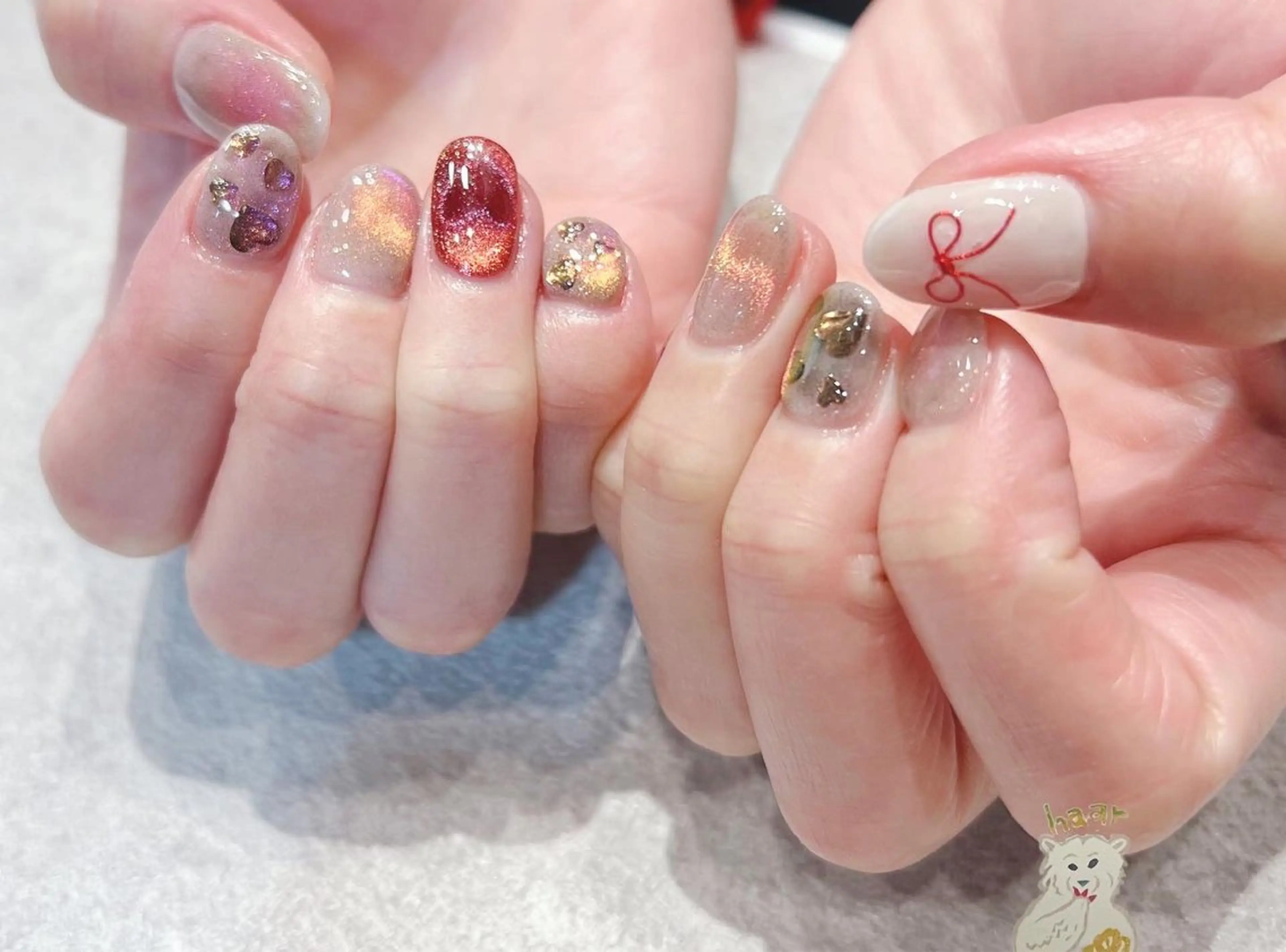 ネイル ハンドネイル 深田 加代のネイルデザイン