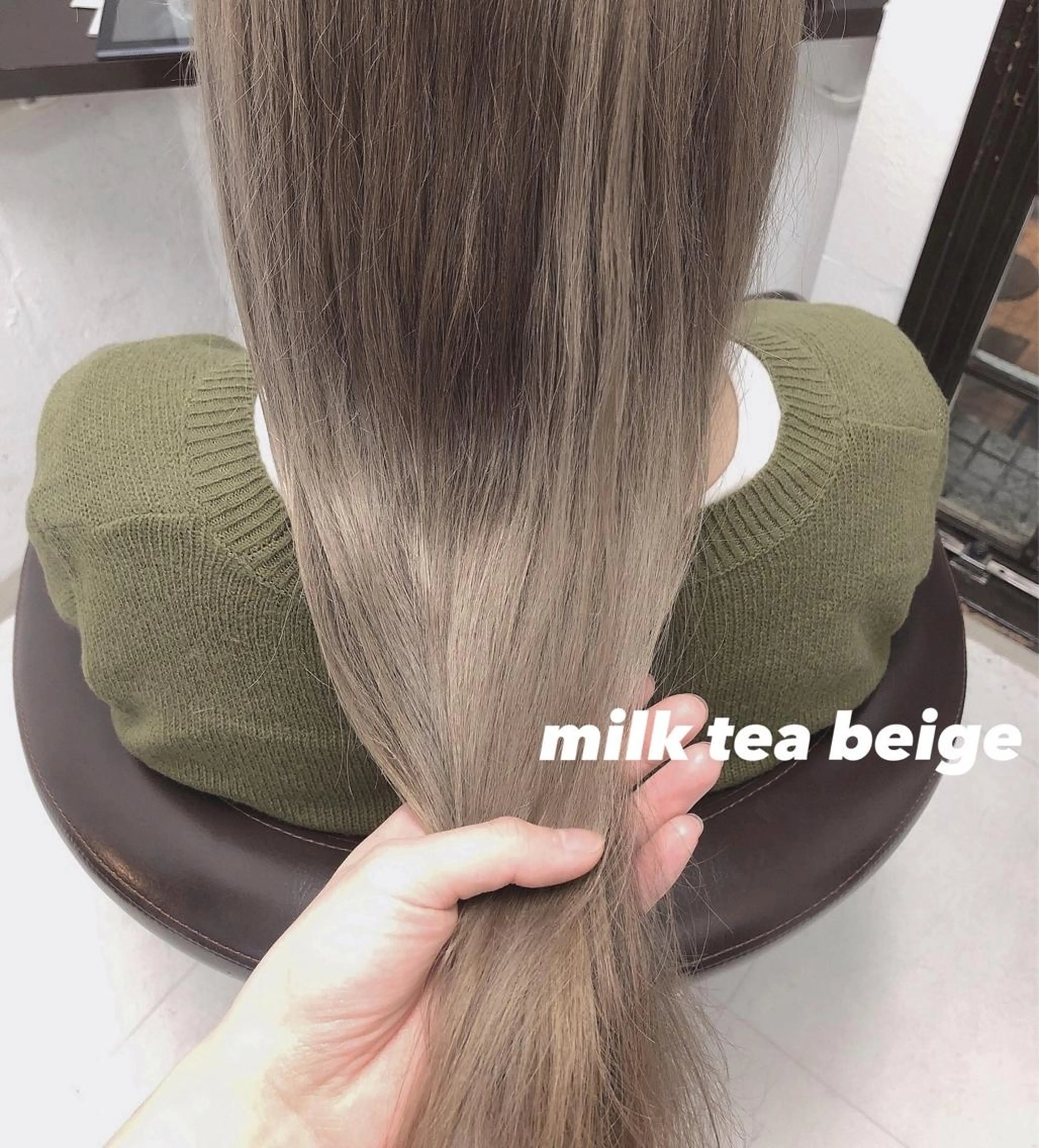 ロング カラー ブリーチ メンズ似合わせ🪞 副店長 kotoriのヘアスタイル