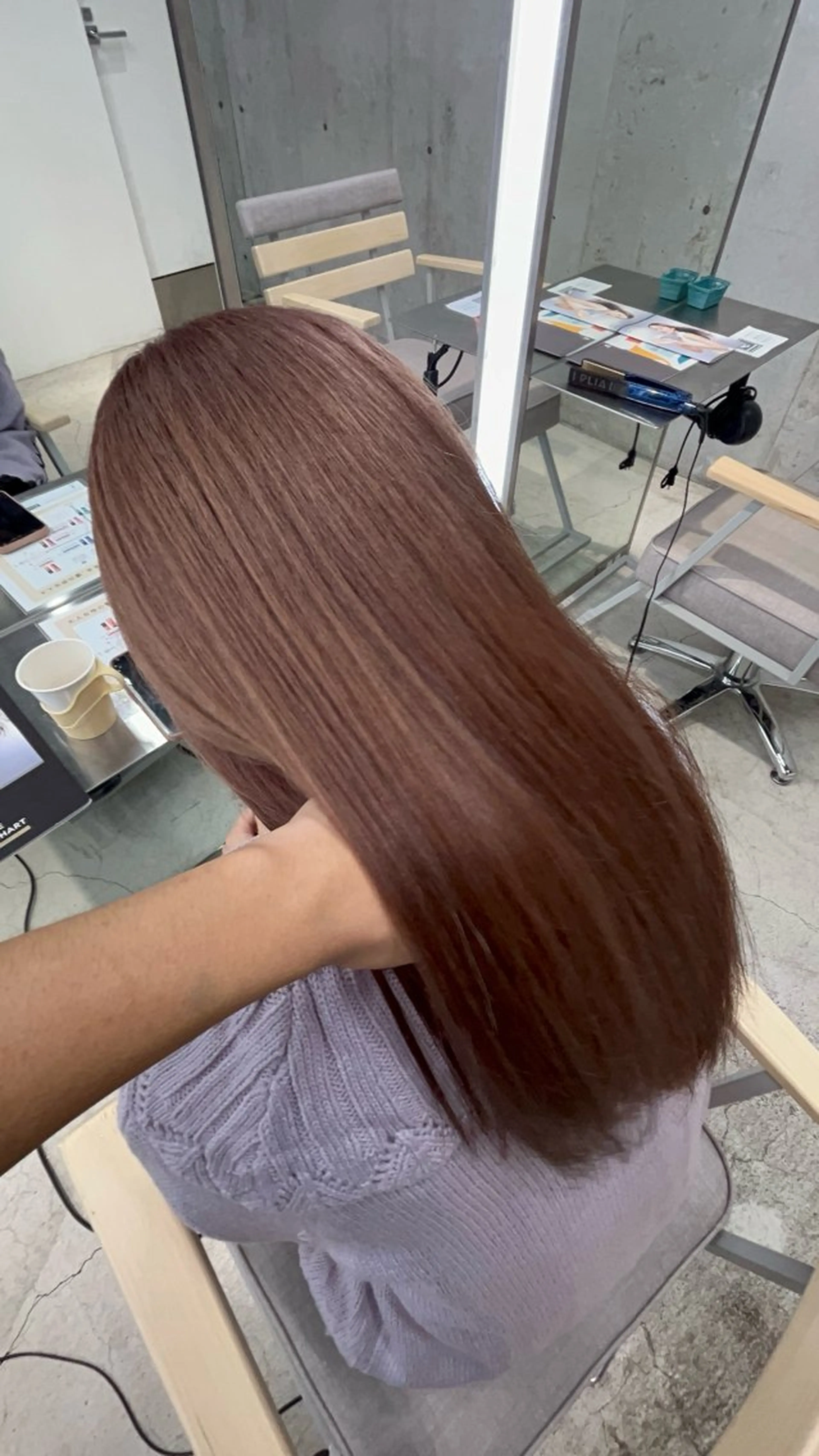 ロング カット ヘアカラー トリートメント ヘアセット 透明感カラー/ ブリーチ/💓パタオのヘアスタイル