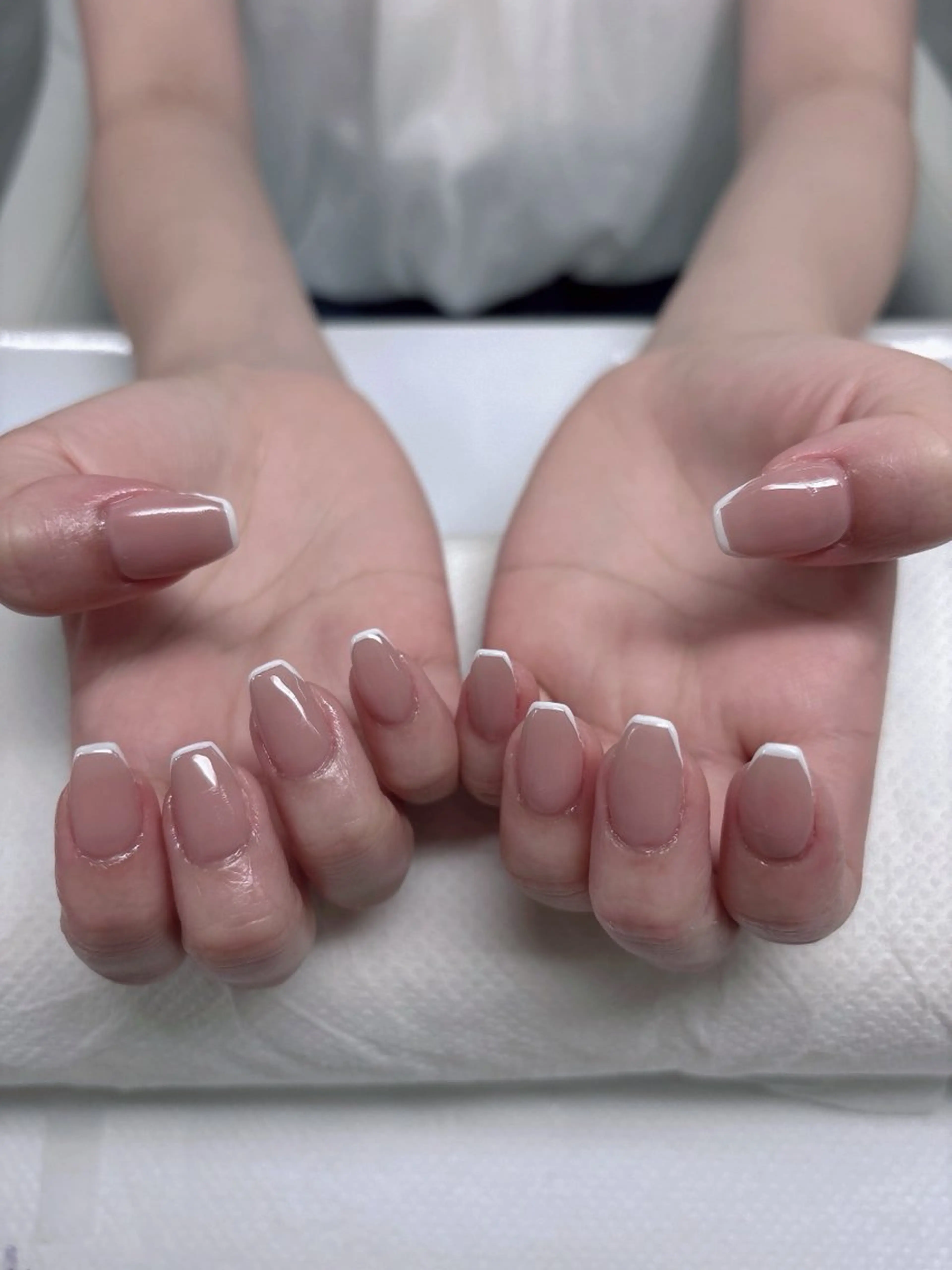 ネイル フレンチネイル MOE🍒´- nailのネイルデザイン