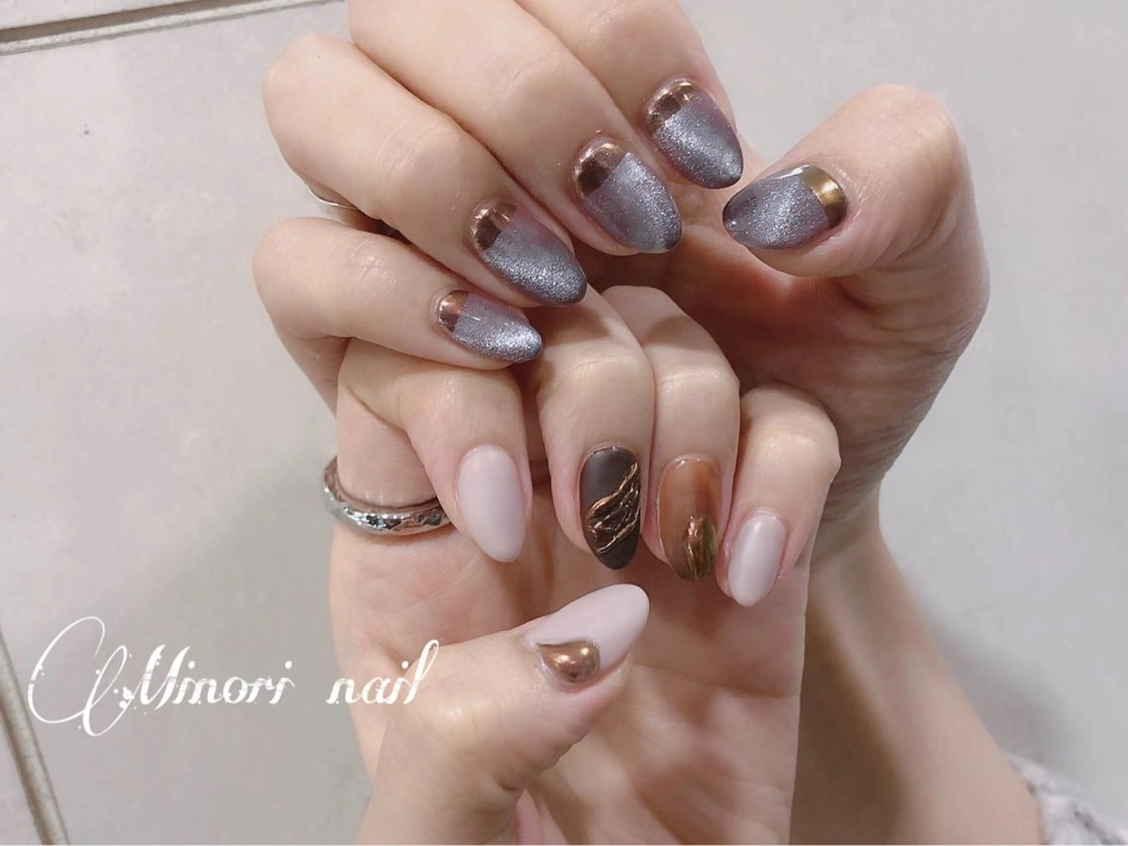 ネイル ハンドネイル gisele eyelash＆nail【gisele 】所属・NAILIST MINORIのネイルデザイン