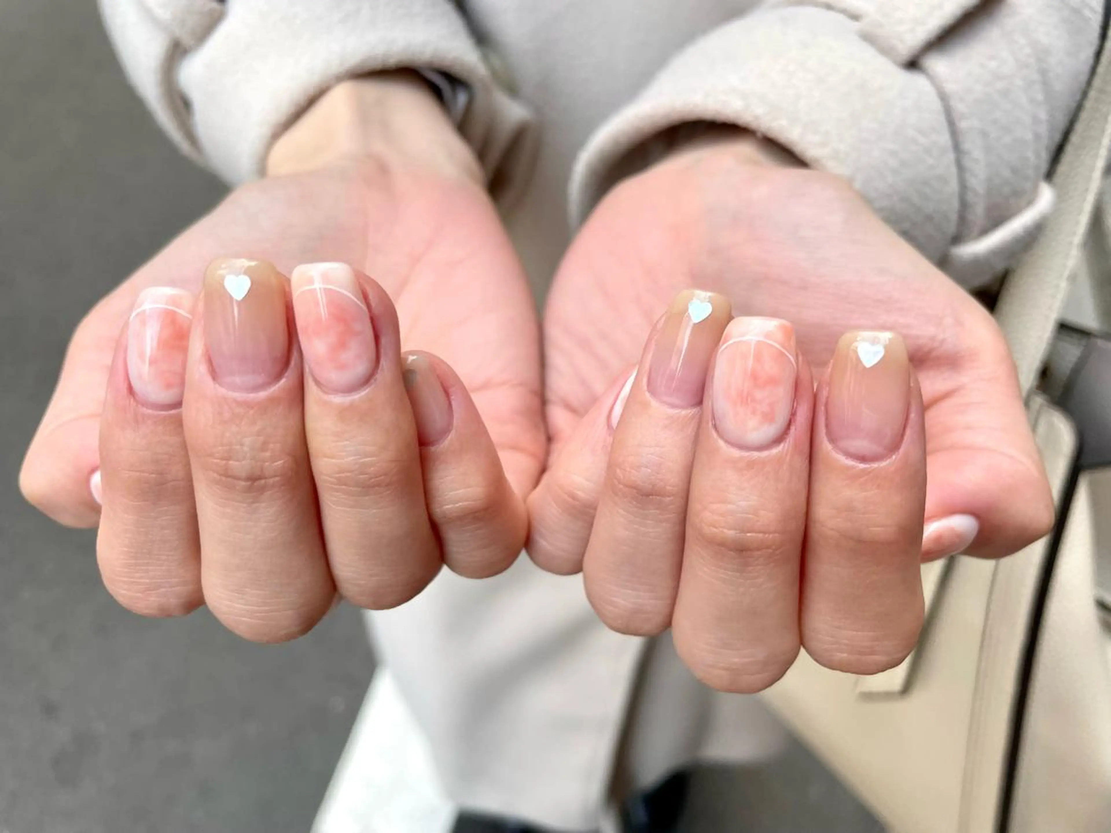 ネイル アートネイル ニュアンスネイル haruka. nailsTOKYOのネイルデザイン