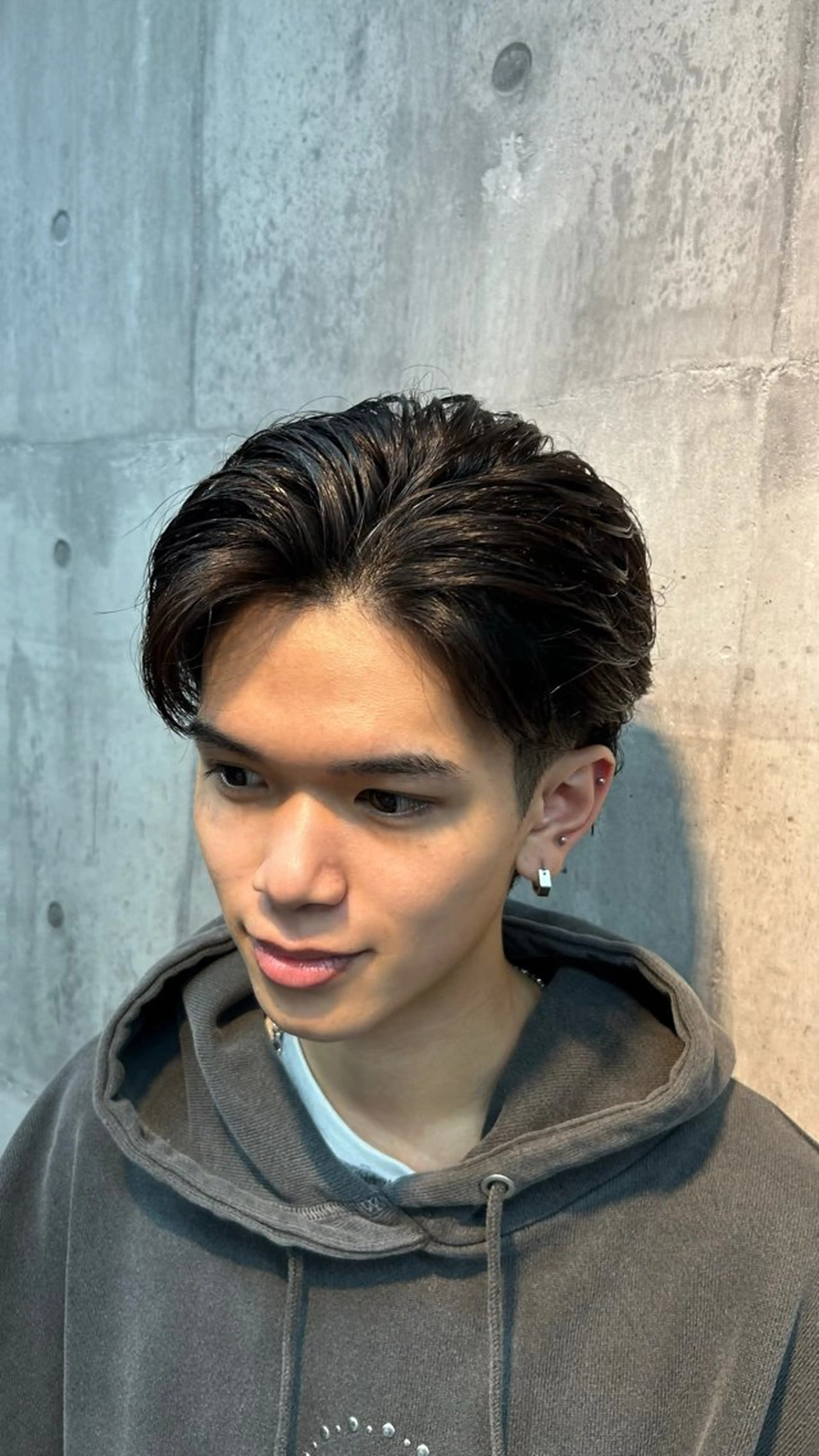 ミディアム 👑パーマの王様👑 【メンズ専門店】のヘアスタイル