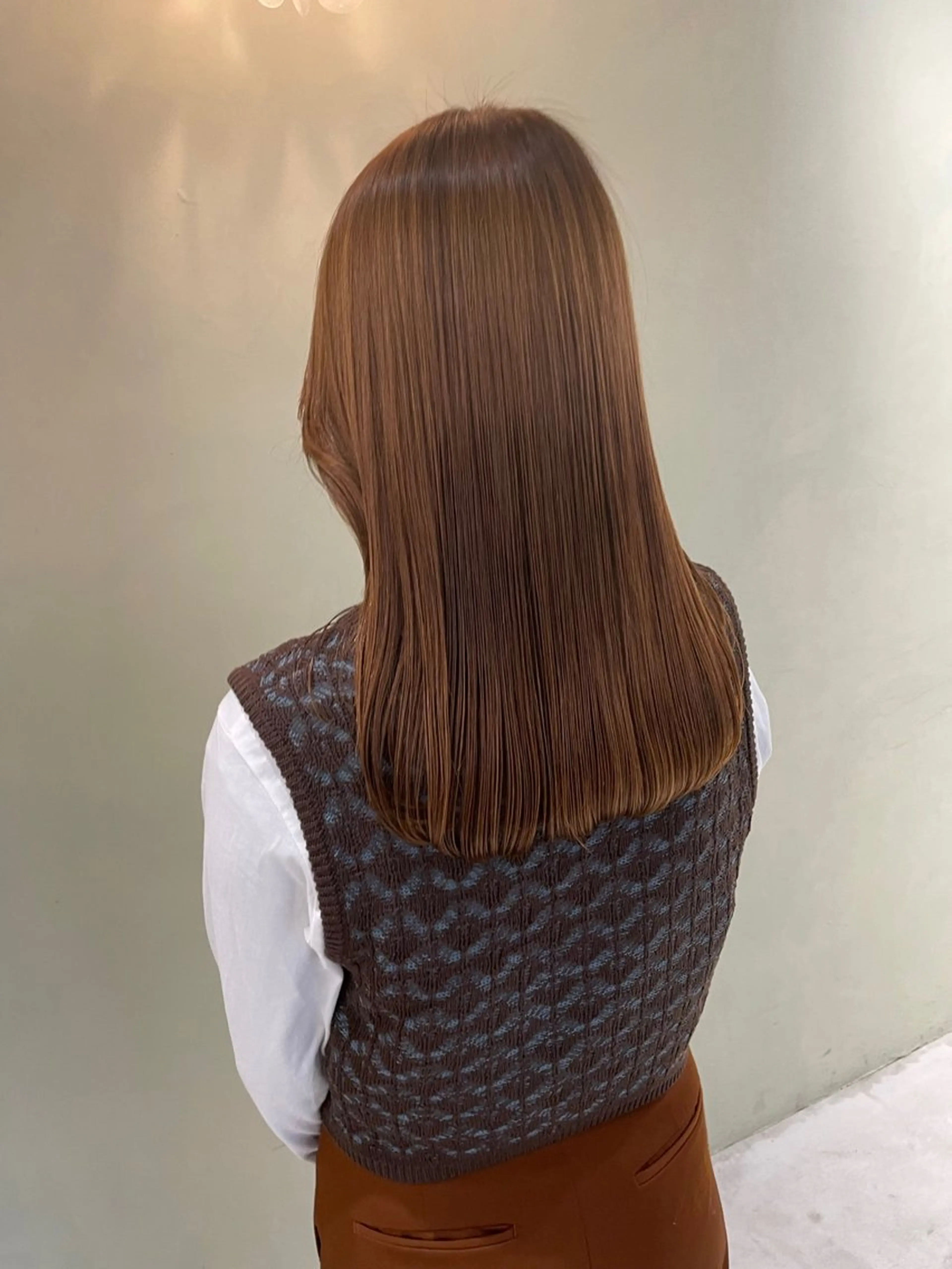 セミロング 千原 海颯のヘアスタイル