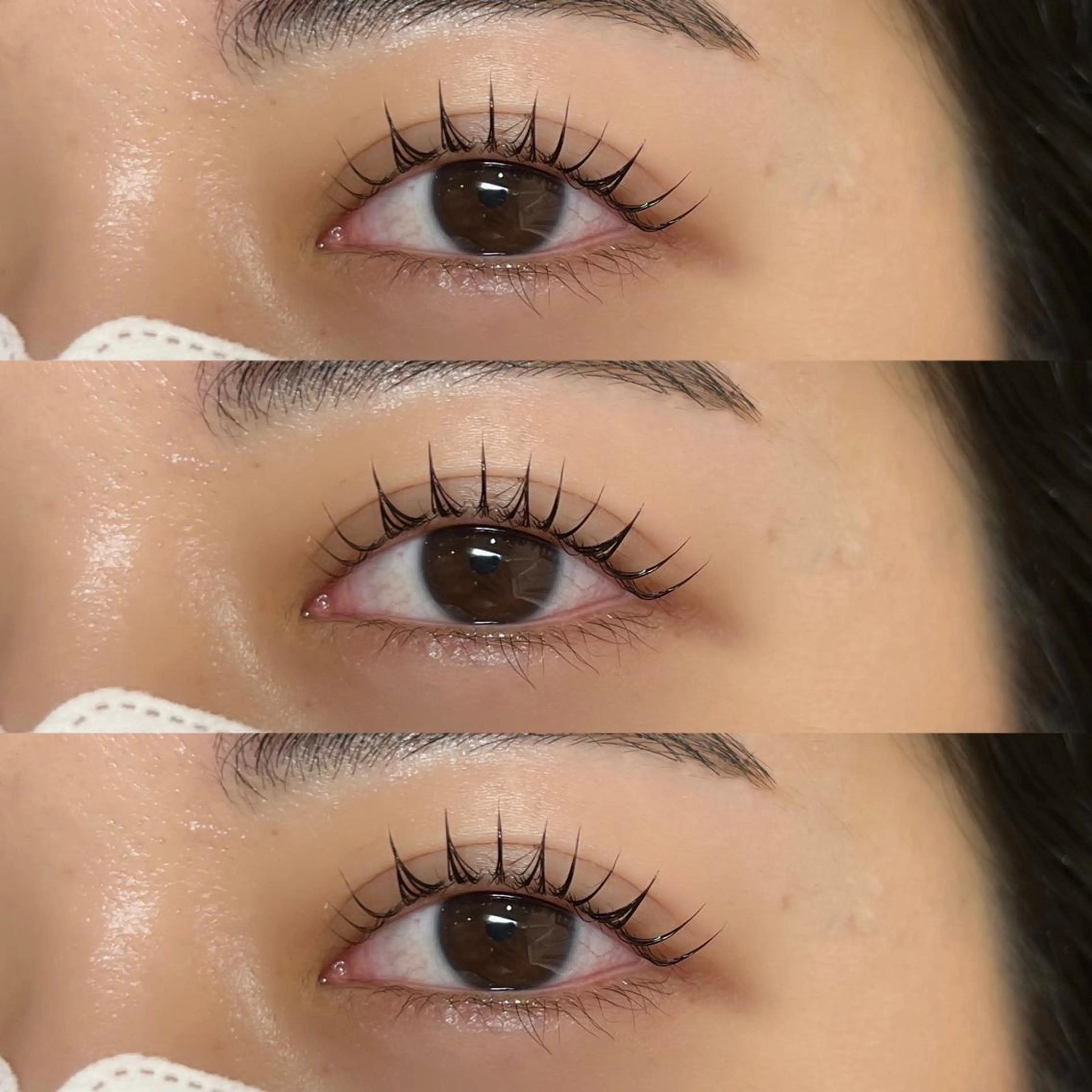 マツエク・マツパ 束感まつ毛 パリジェンヌラッシュリフト マツパ 千島 里歩のマツエク・マツパデザイン