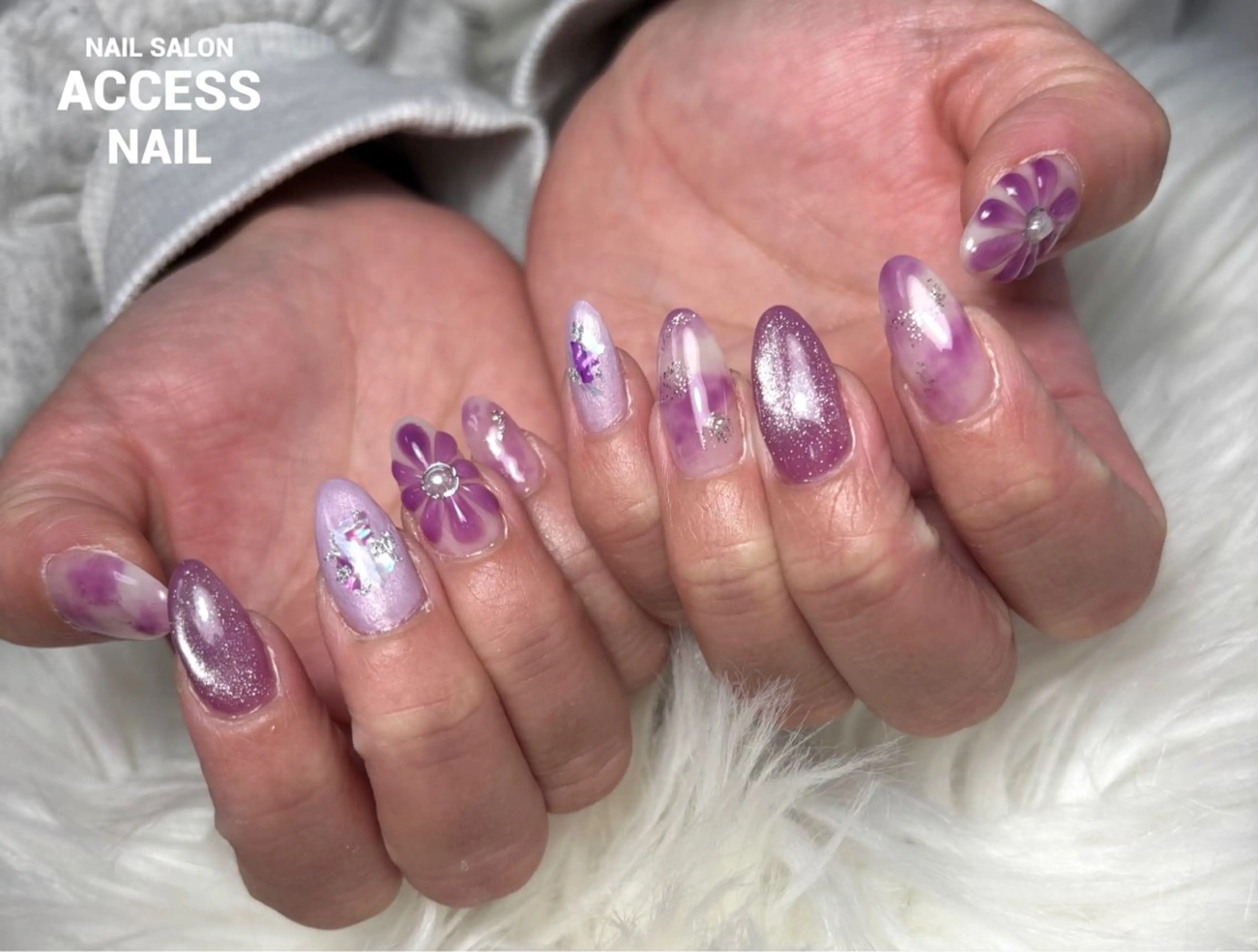 ネイル access nailのネイルデザイン
