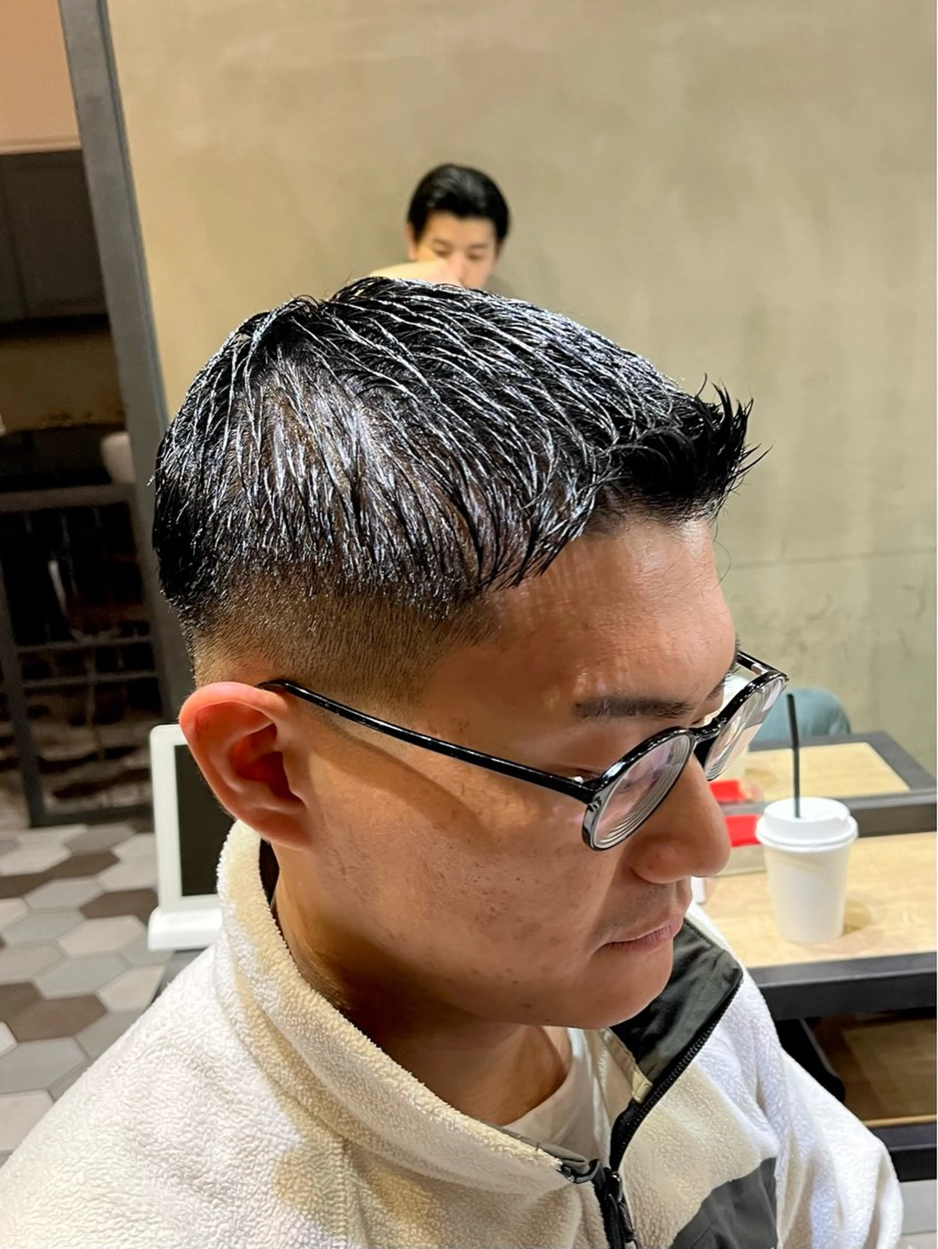 ショート パーマ メンズ カット 梅田/メンズ専門 ／加地光尊のヘアスタイル