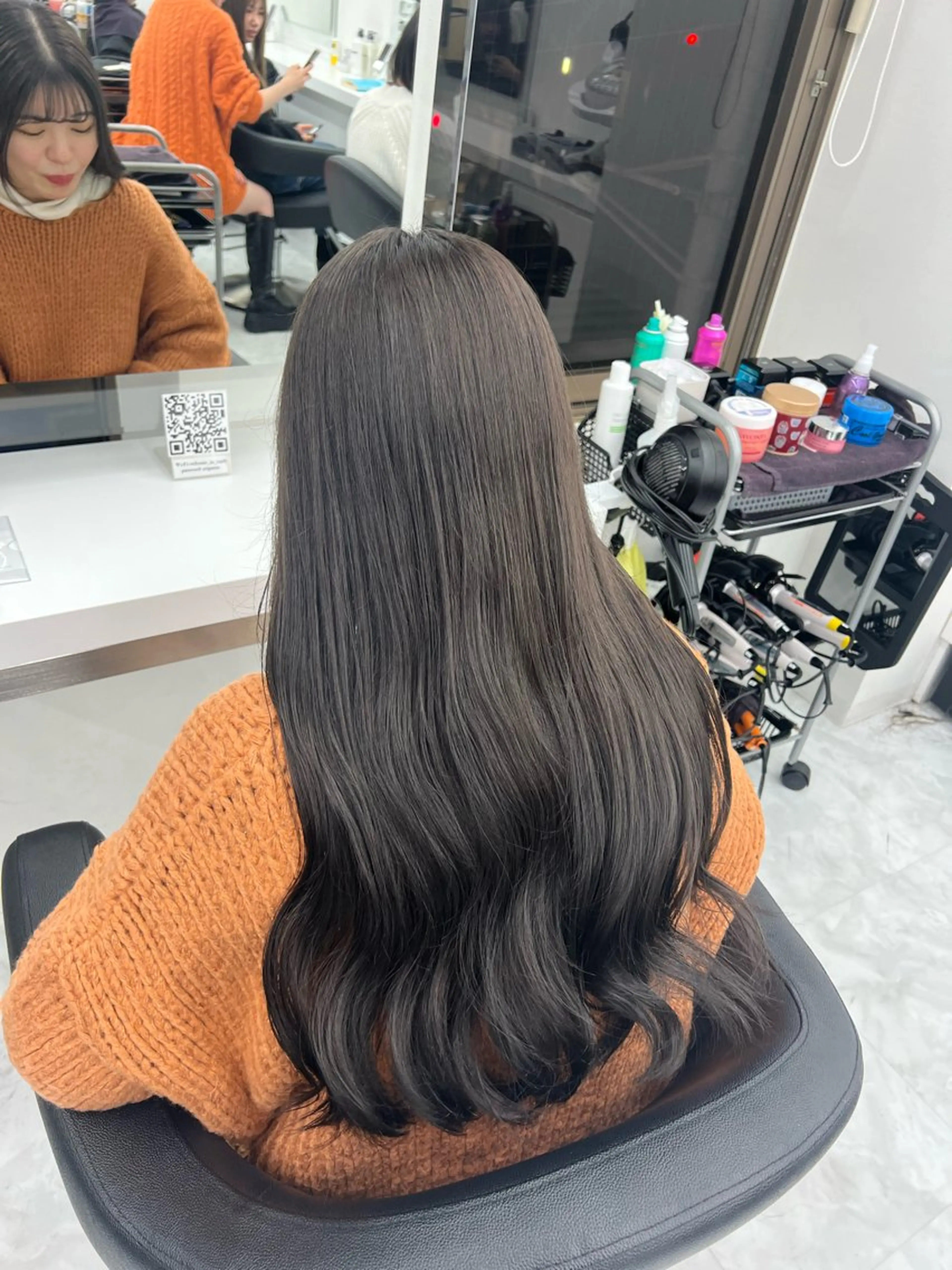 ロング カラー ヘアアレンジ 💖似合わせカラー レイヤー💖ブリーチのヘアスタイル