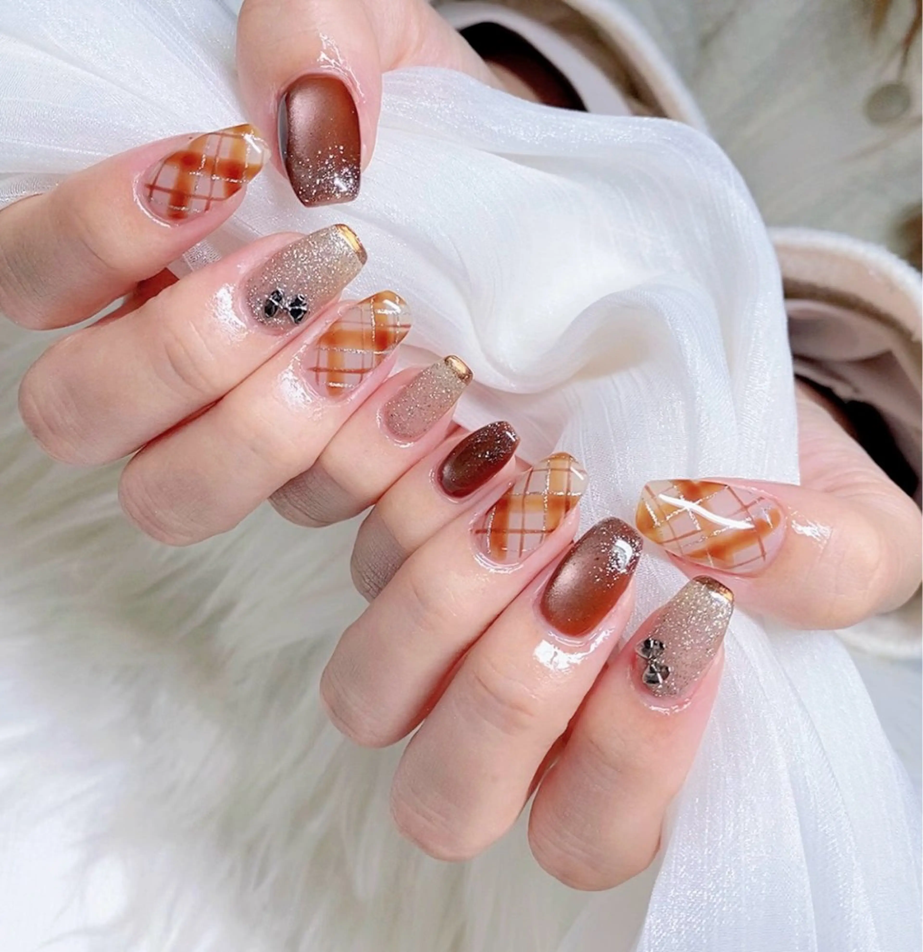 ネイル ハンドネイル ╹◡╹Mimoミモ Eye&Nailのマツエク・マツパデザイン