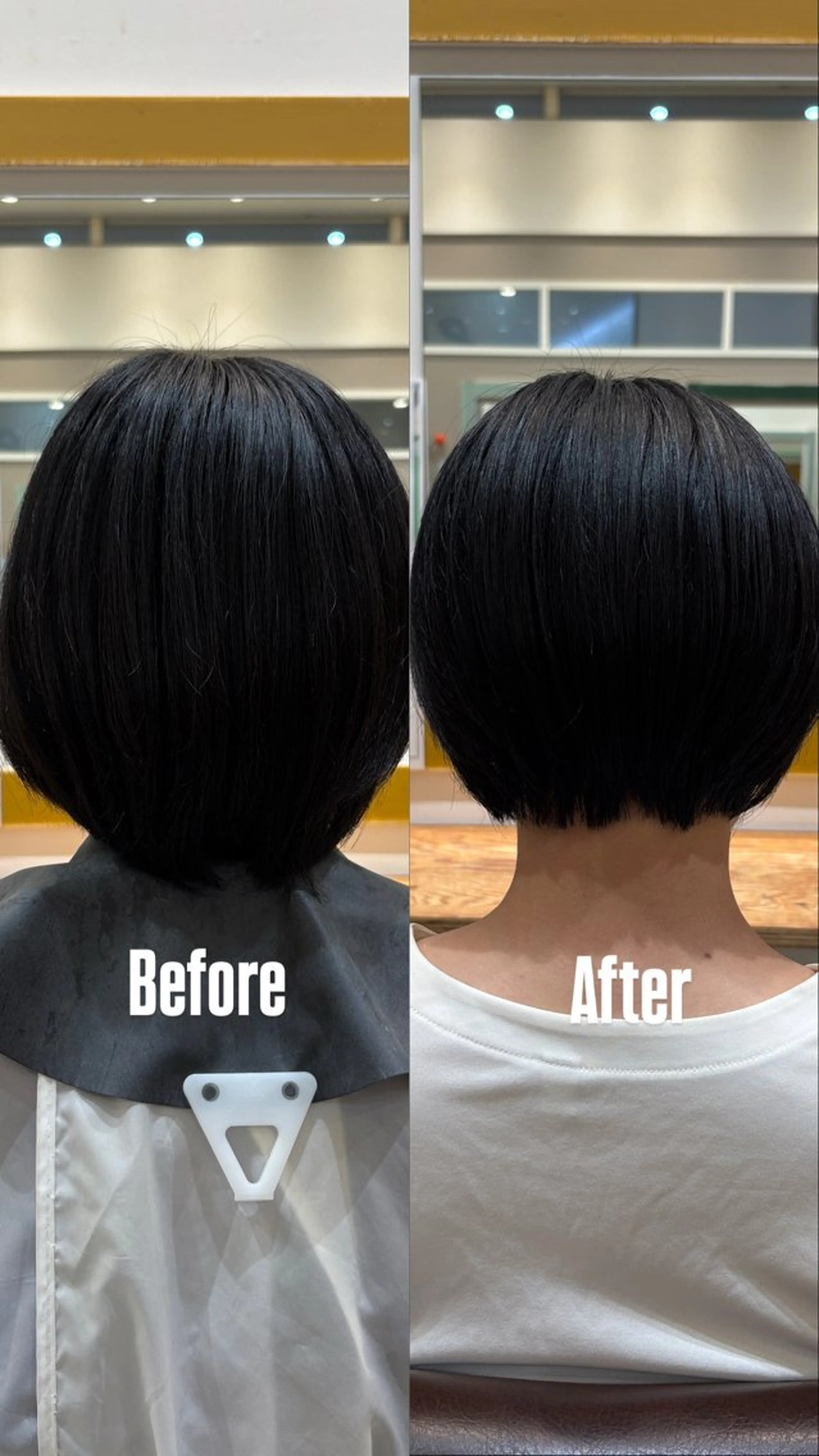 ショート ショートボブ ボブ ショートヘア ROOMS Himariのヘアスタイル