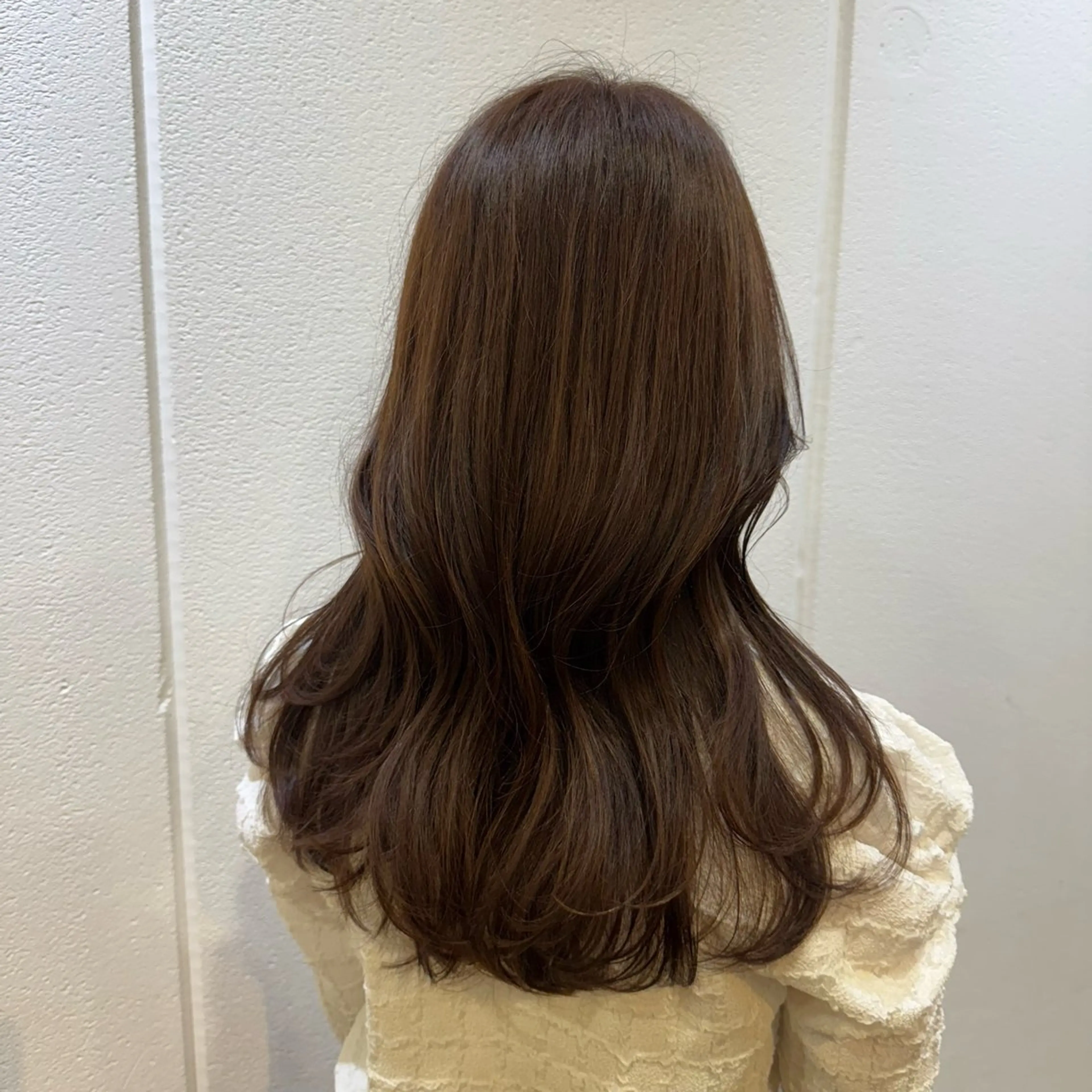 ロング カラー ヘアカラー トリートメント Lolonois梅田 /Okazaki:)のヘアスタイル