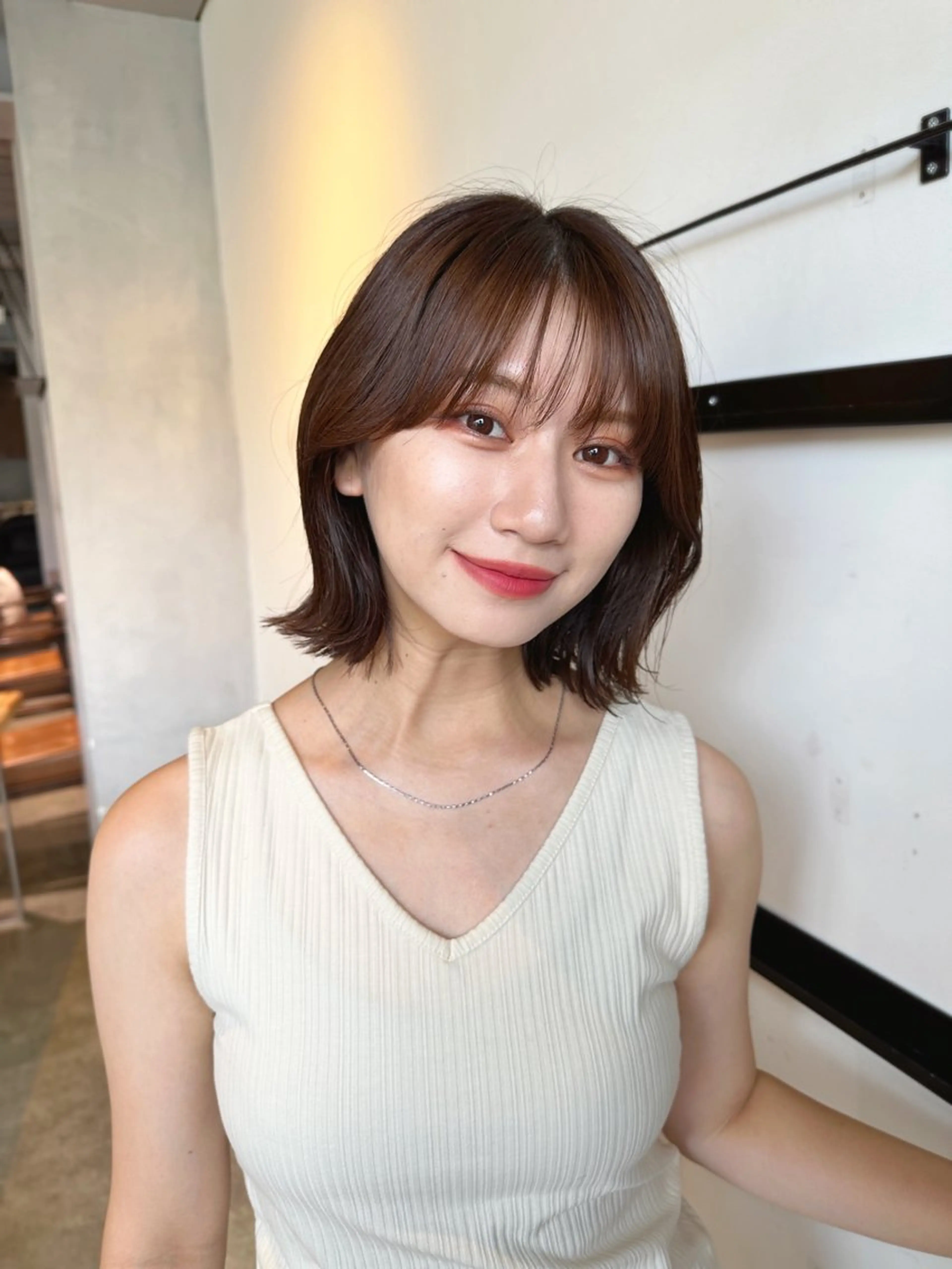 ミディアム カラー パーソナルカラー診断 mit by tree吉祥寺所属・パーソナルカラー 美容師國分優太のその他イメージ