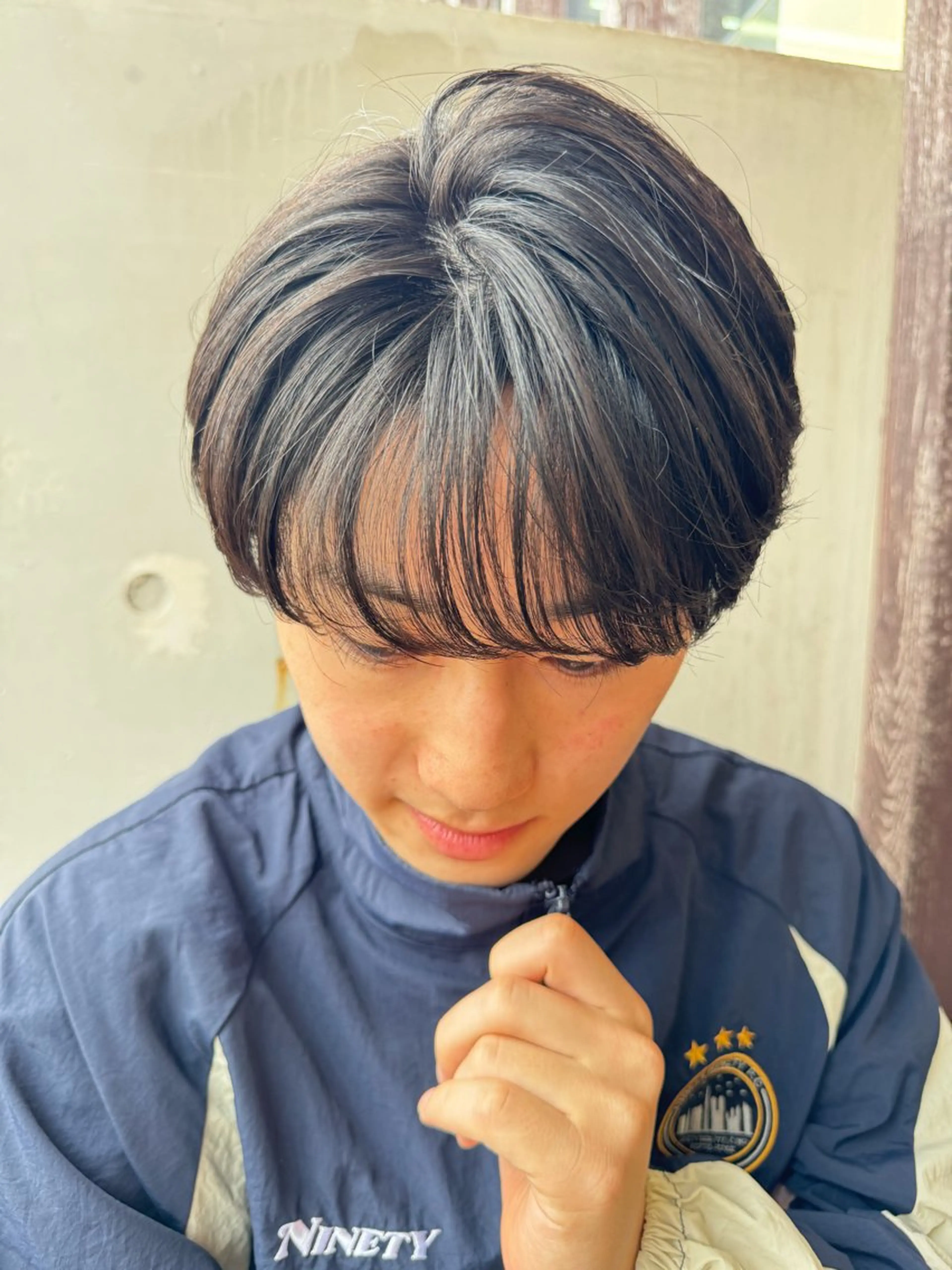 ショート パーマ 【メンズパーマ特化】 美容師/岡田岳斗のヘアスタイル