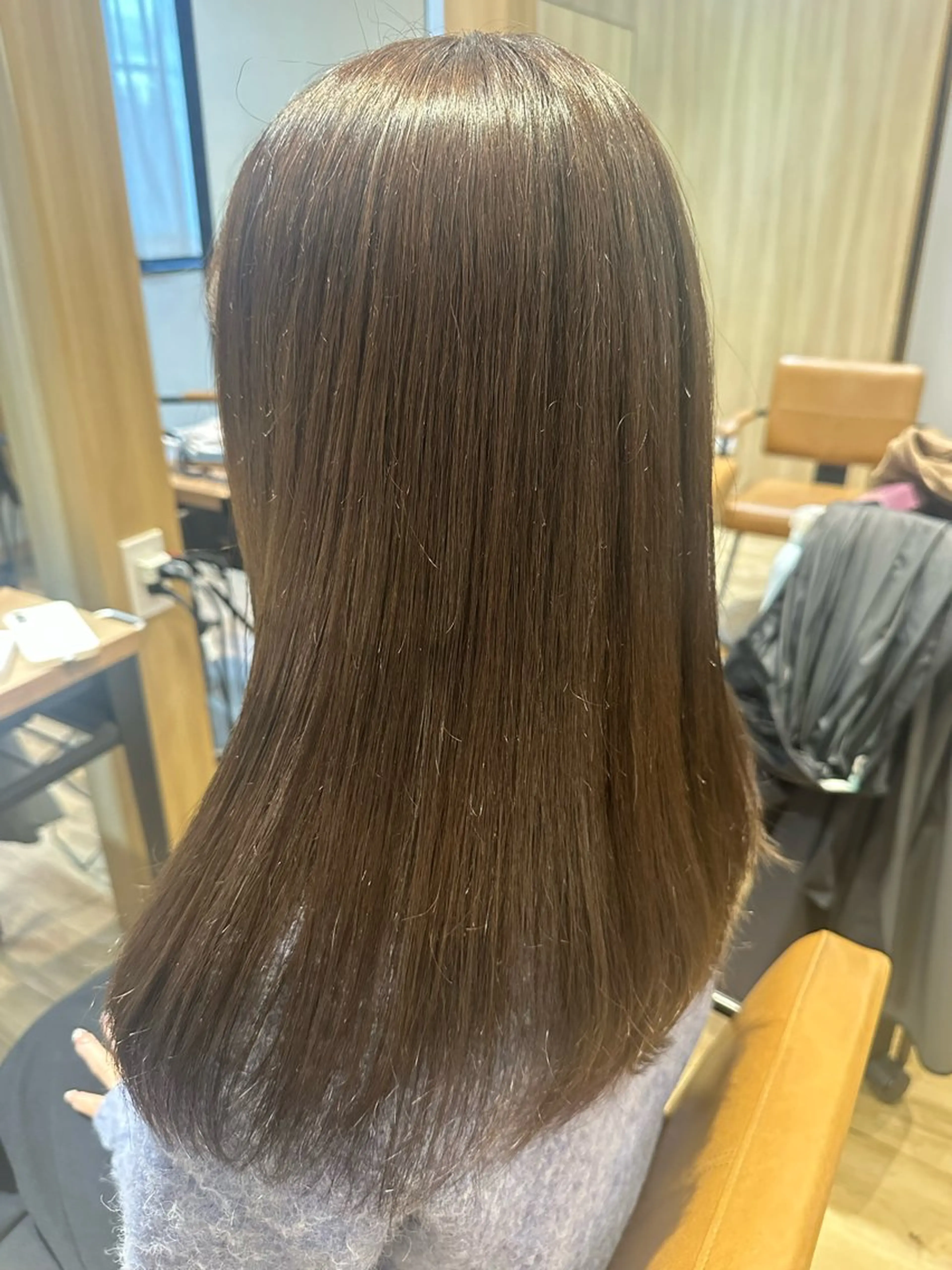 セミロング カラー ヘアカラー トリートメント ✨✂️Nori ✂️✨のヘアスタイル