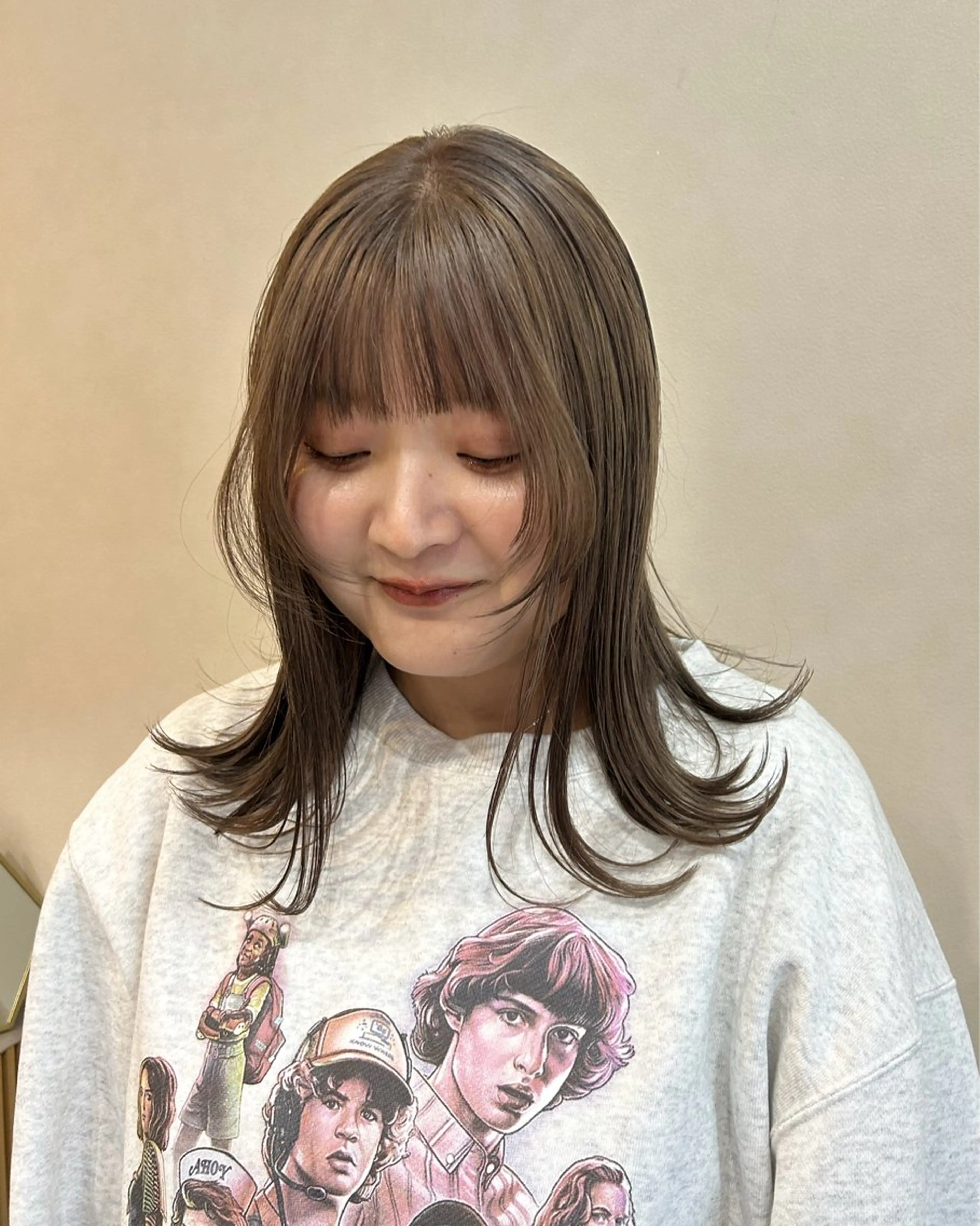 ロング 顔周りカット ボブ/透明感カラー 🧸YUI❤️のヘアスタイル