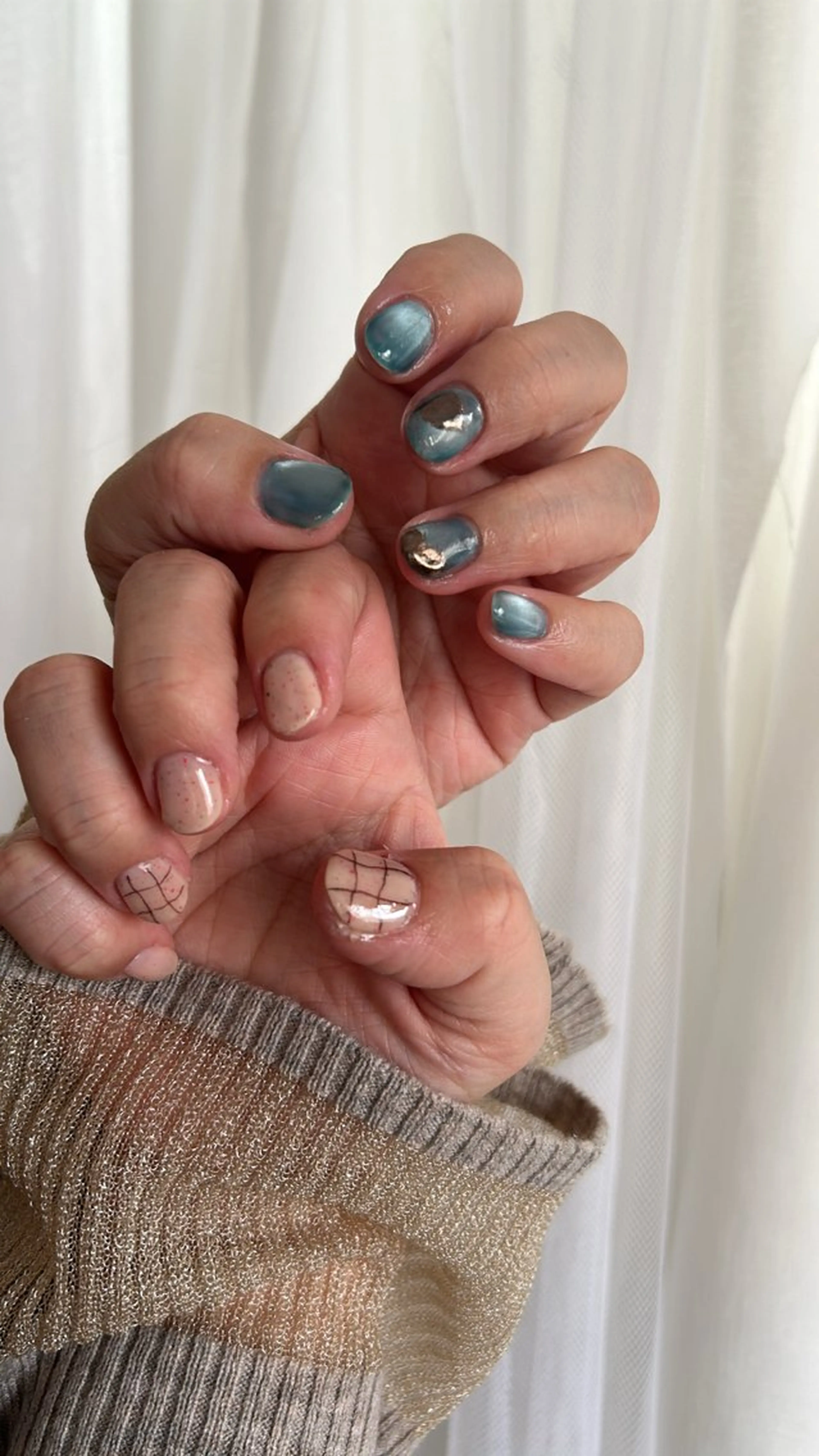 ネイル SHIRO lien Aのネイルデザイン