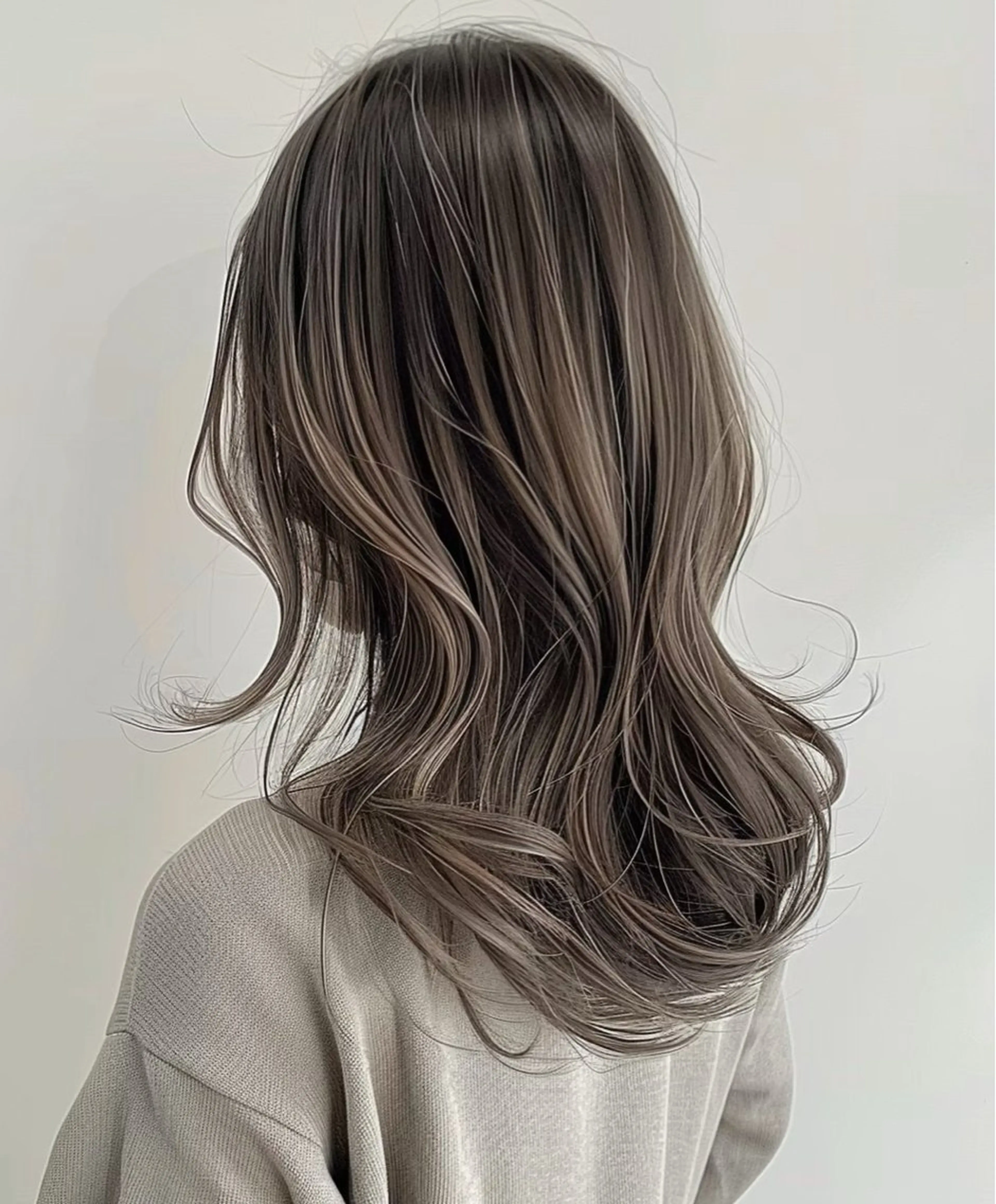 ミディアム カラー ワンホン韓国風レイヤ ー/表参道/みづきのヘアスタイル