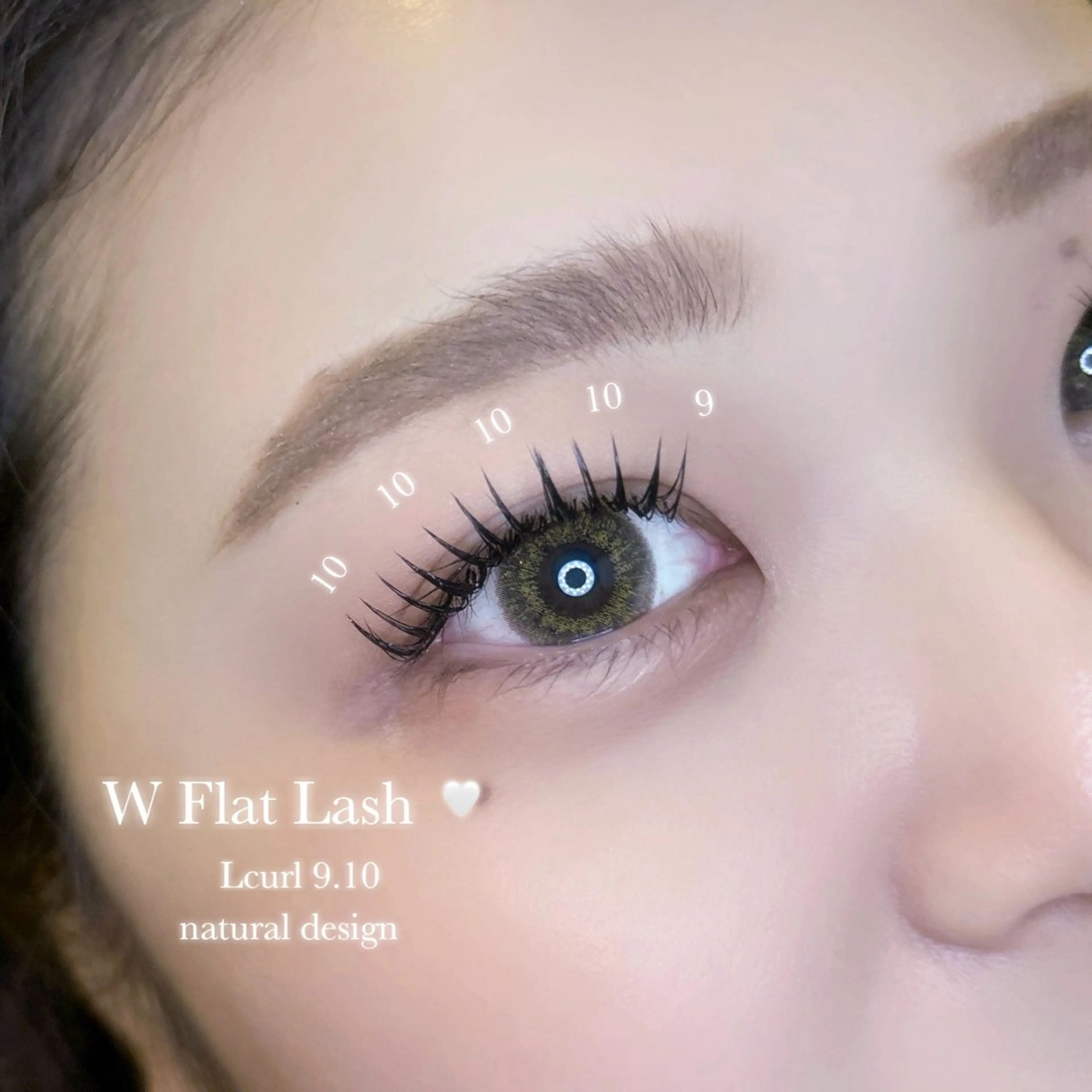 マツエク・マツパ hona🎀 池袋のマツエク・マツパデザイン