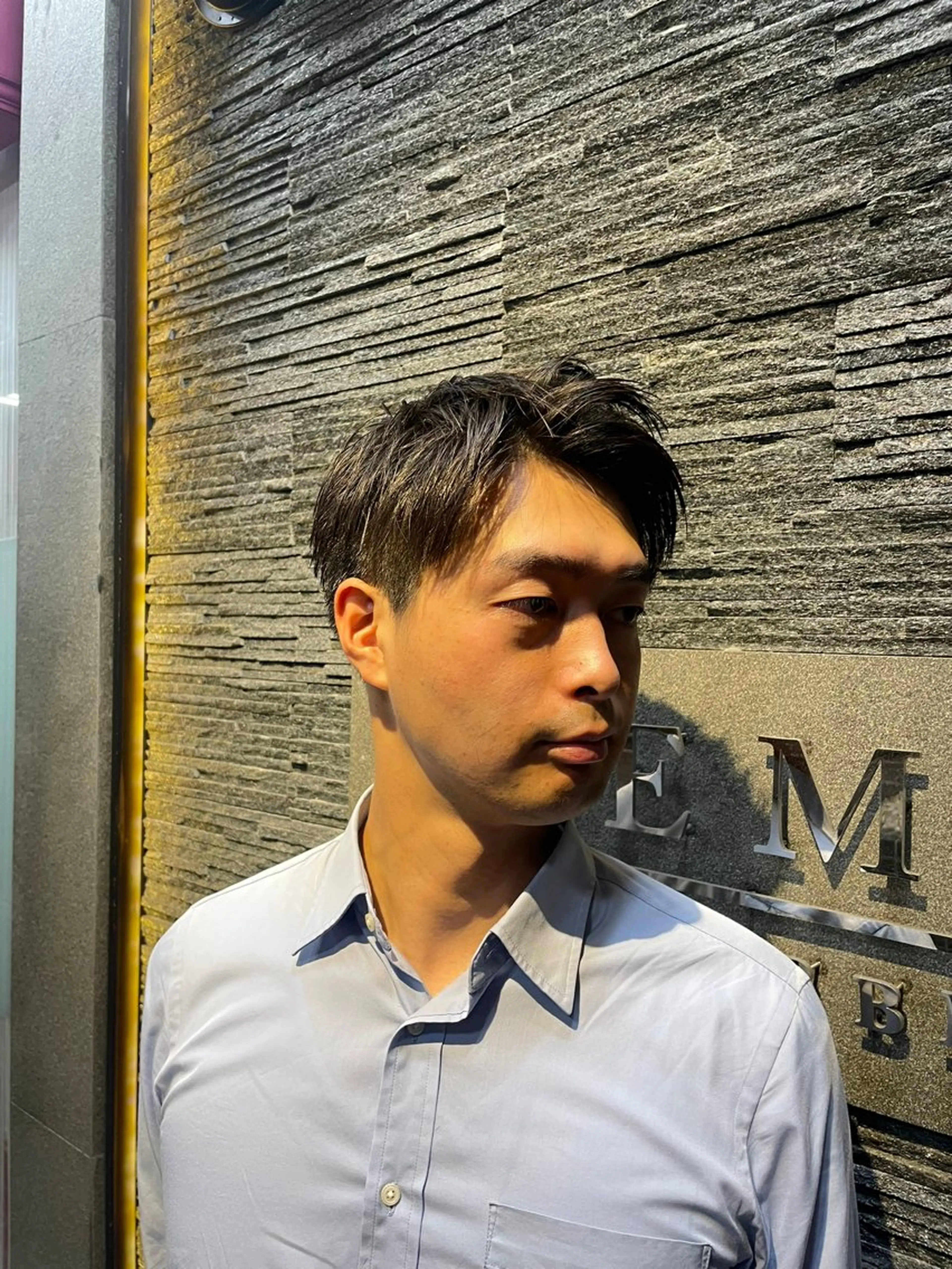 ショート メンズ カット ほり たつみのヘアスタイル