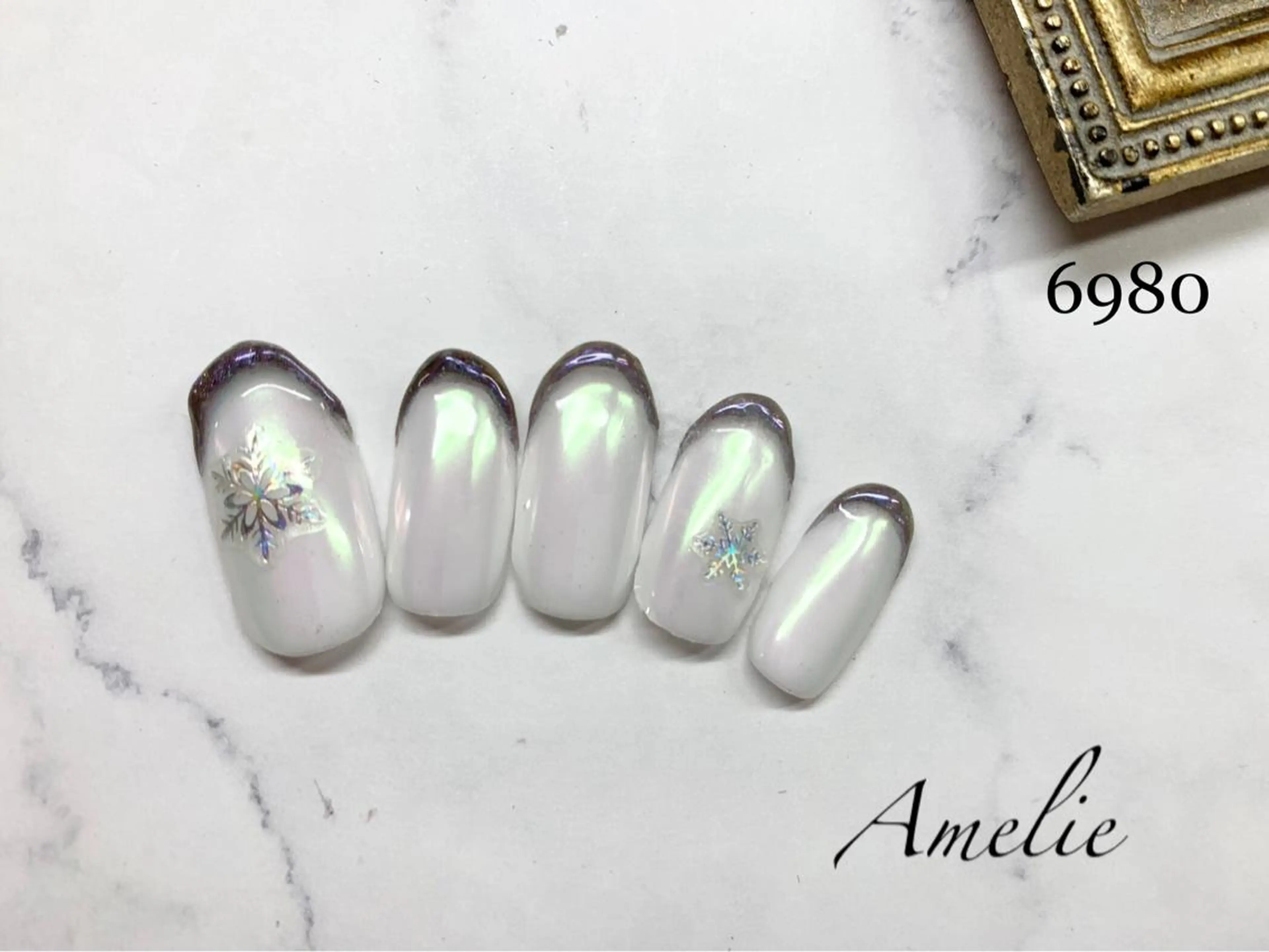 ネイル ハンドネイル いちじゅう あおいのネイルデザイン