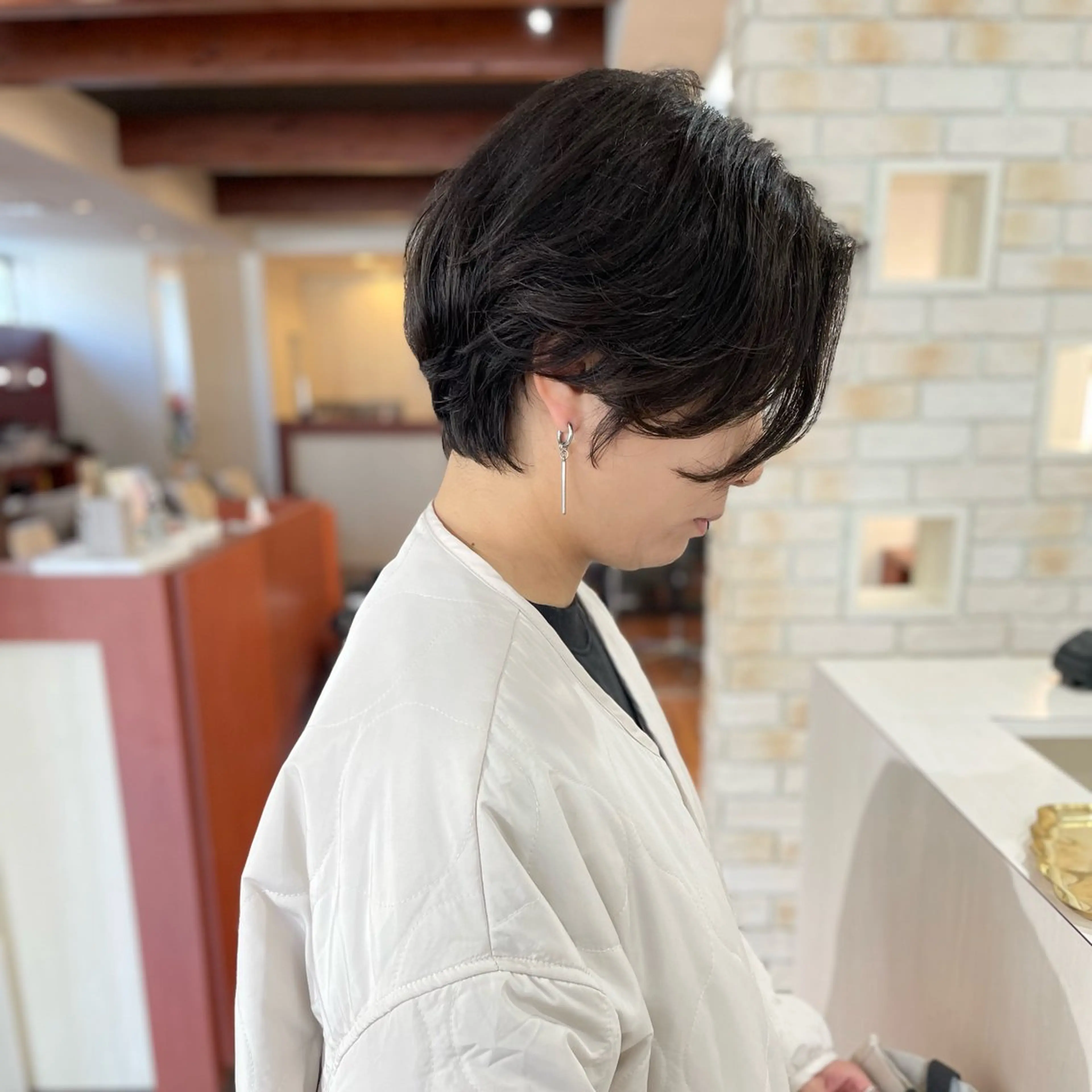 ショート カット トリートメント 【シクネ】ユウダイ お顔まわりカット💎のヘアスタイル