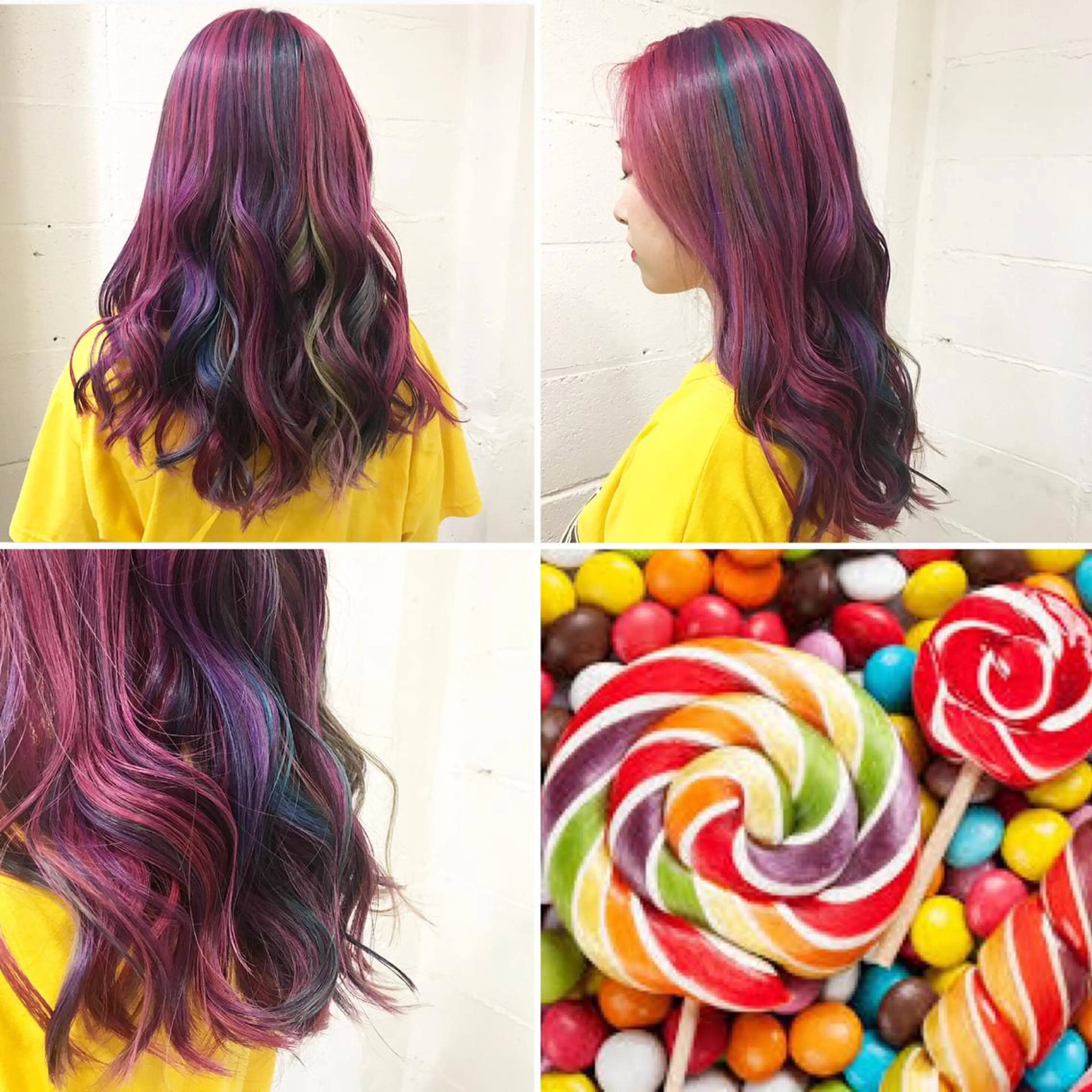 ロング カラー ヘアカラー トリートメント "PEPPU "所属・🌈推し色派手髪 ハイトーンShinのヘアスタイル