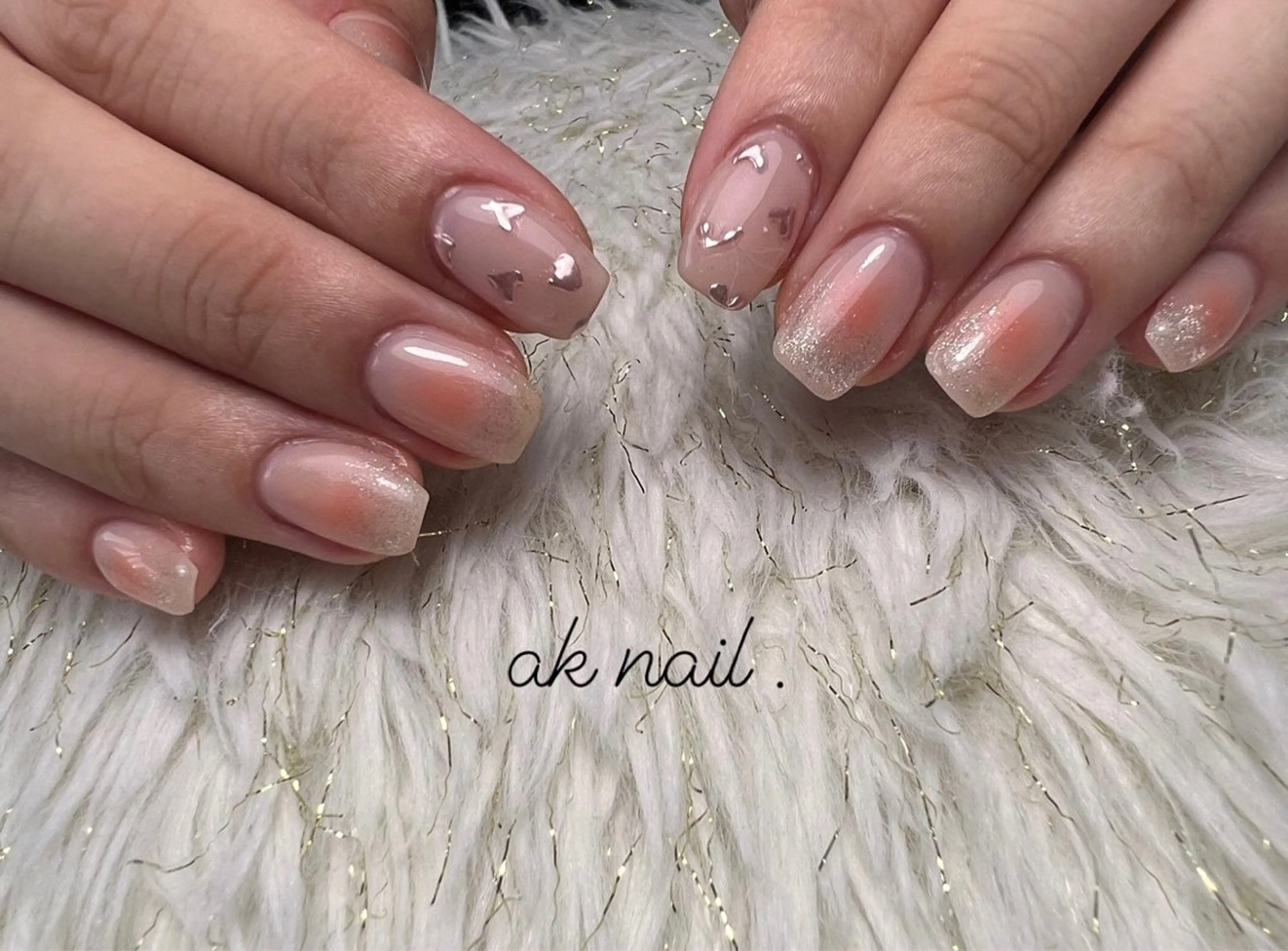 ネイル ハンドネイル ak nail .のネイルデザイン