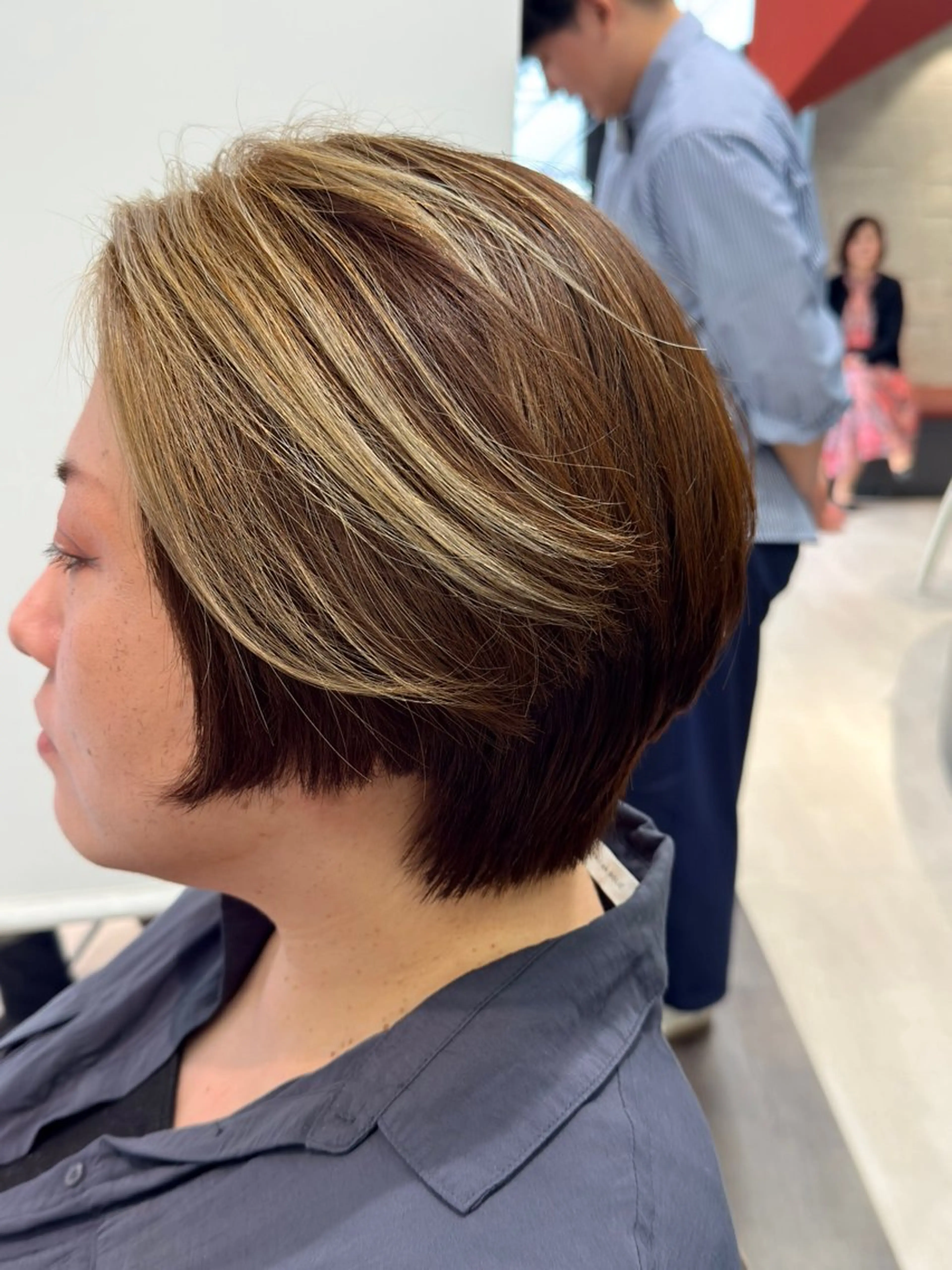 ミディアム 小森 貫治のヘアスタイル