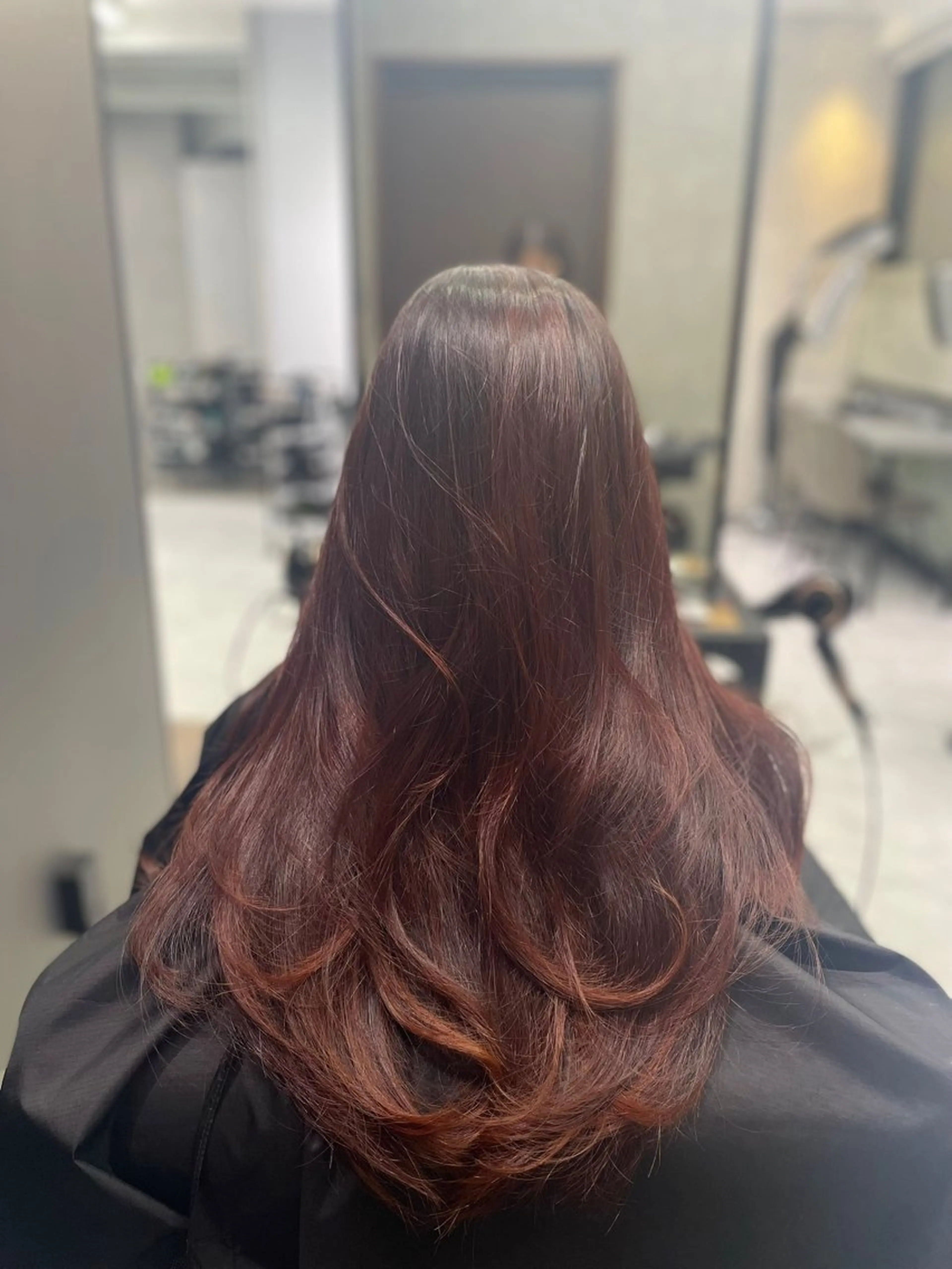 ロング ヘアカラー トリートメント 福岡美髪矯正/ KAEDEのヘアスタイル