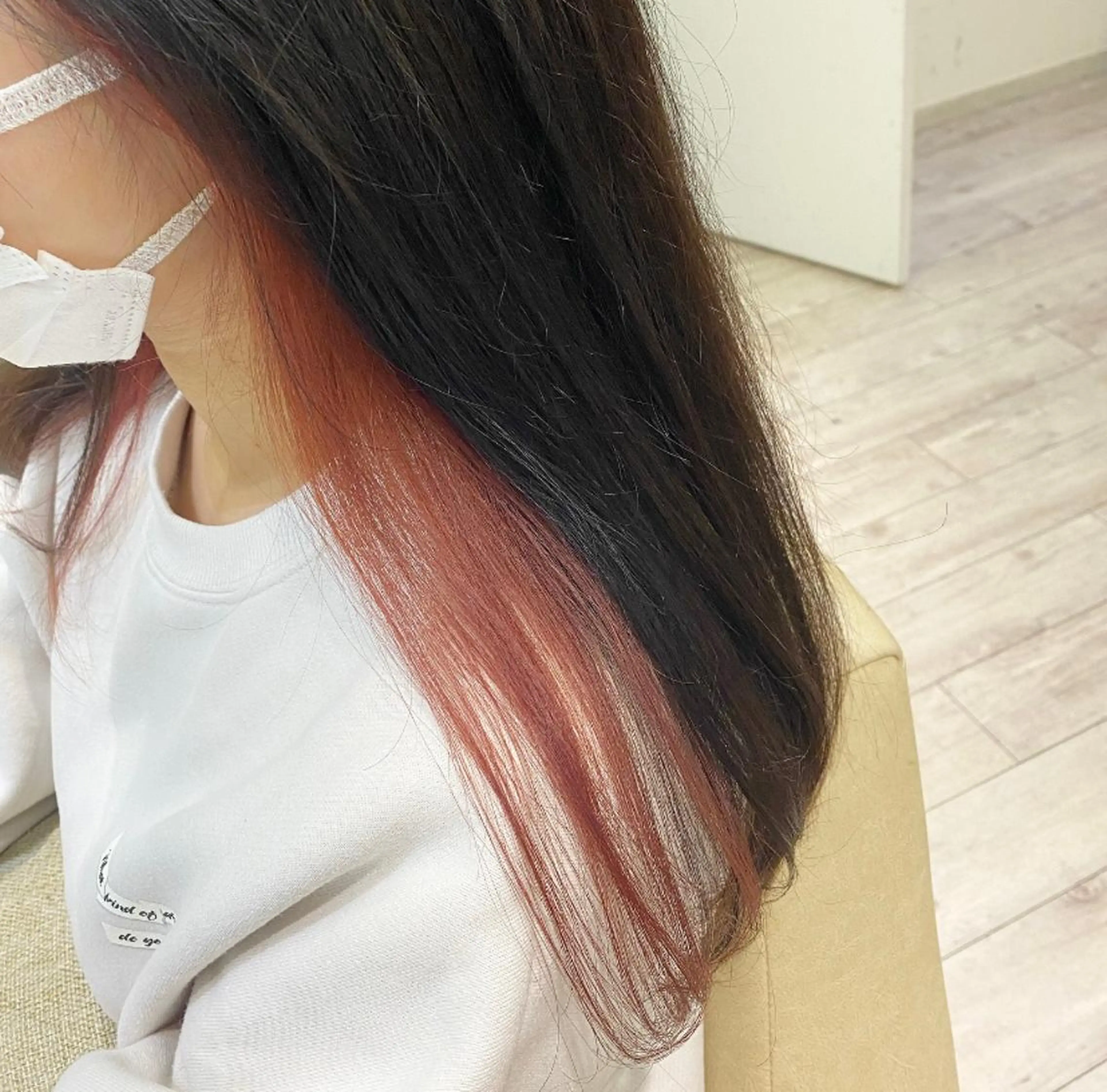 カラー イヤリングカラー 後藤 瀬奈のヘアスタイル