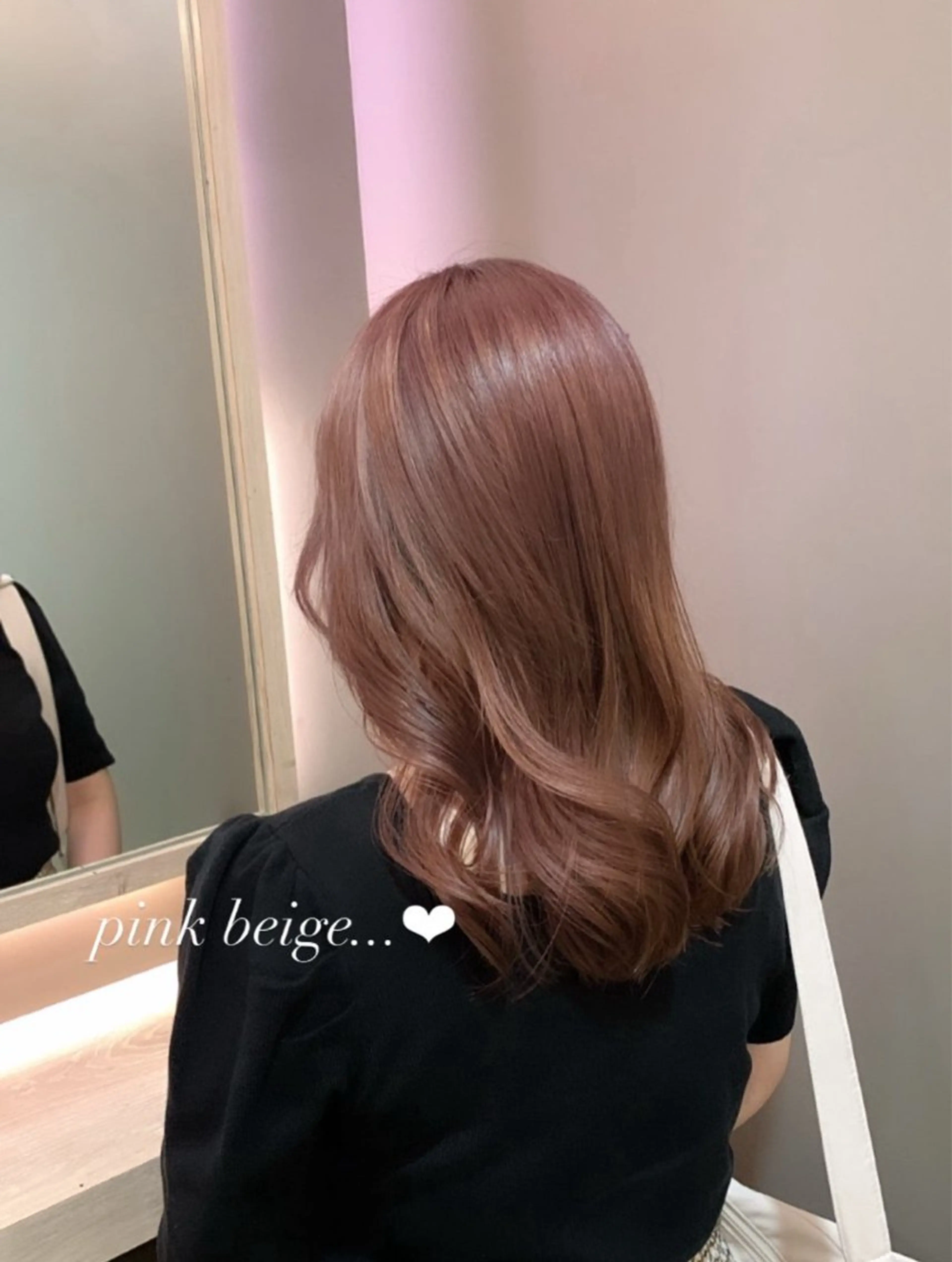 セミロング カラー ヘアアレンジ カット ヘアカラー トリートメント 🌿Rina 🌙当日予約OK🌙のヘアスタイル