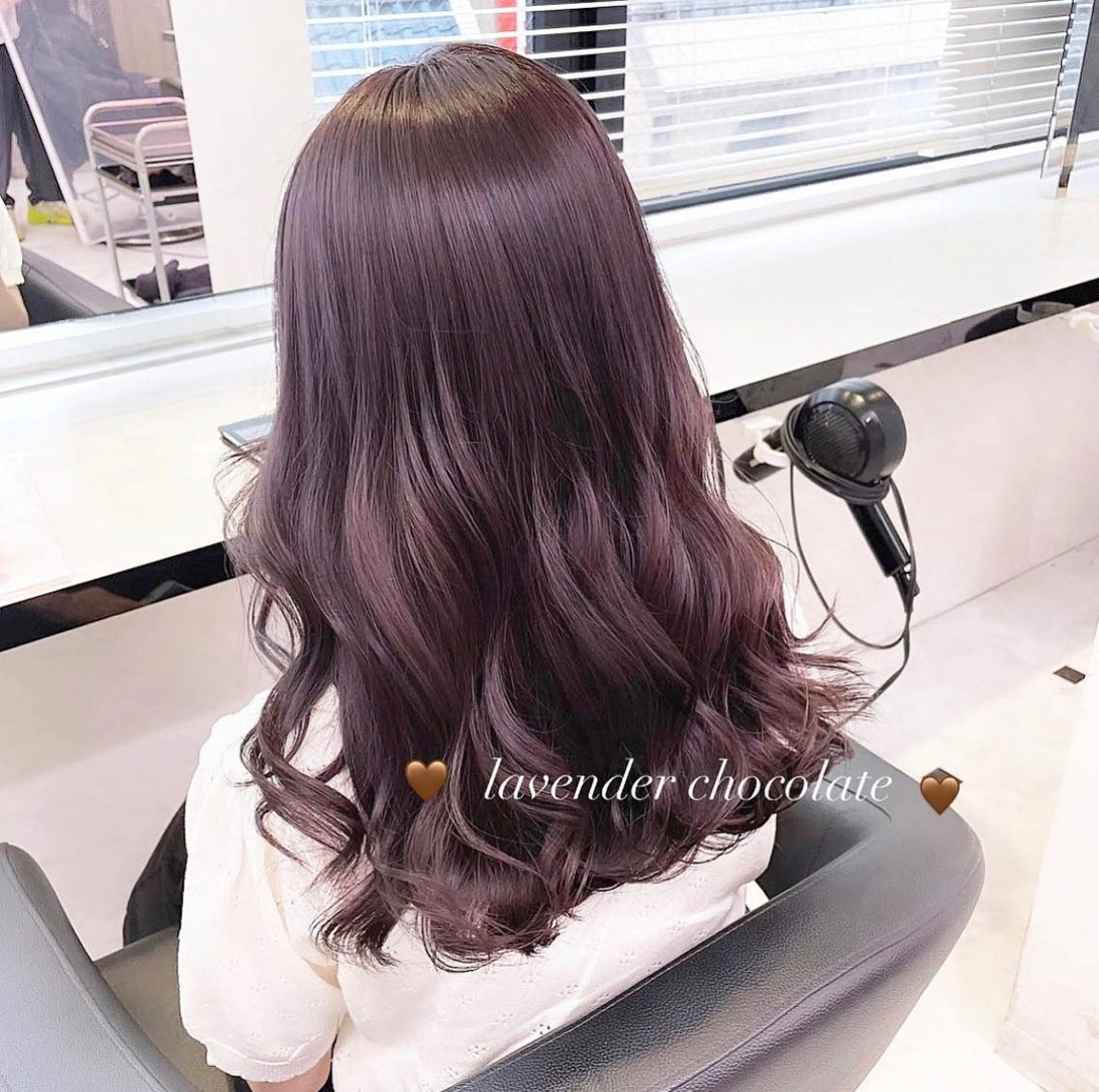 カラー RIKO👼🏻💓 韓国ガーリーのヘアスタイル