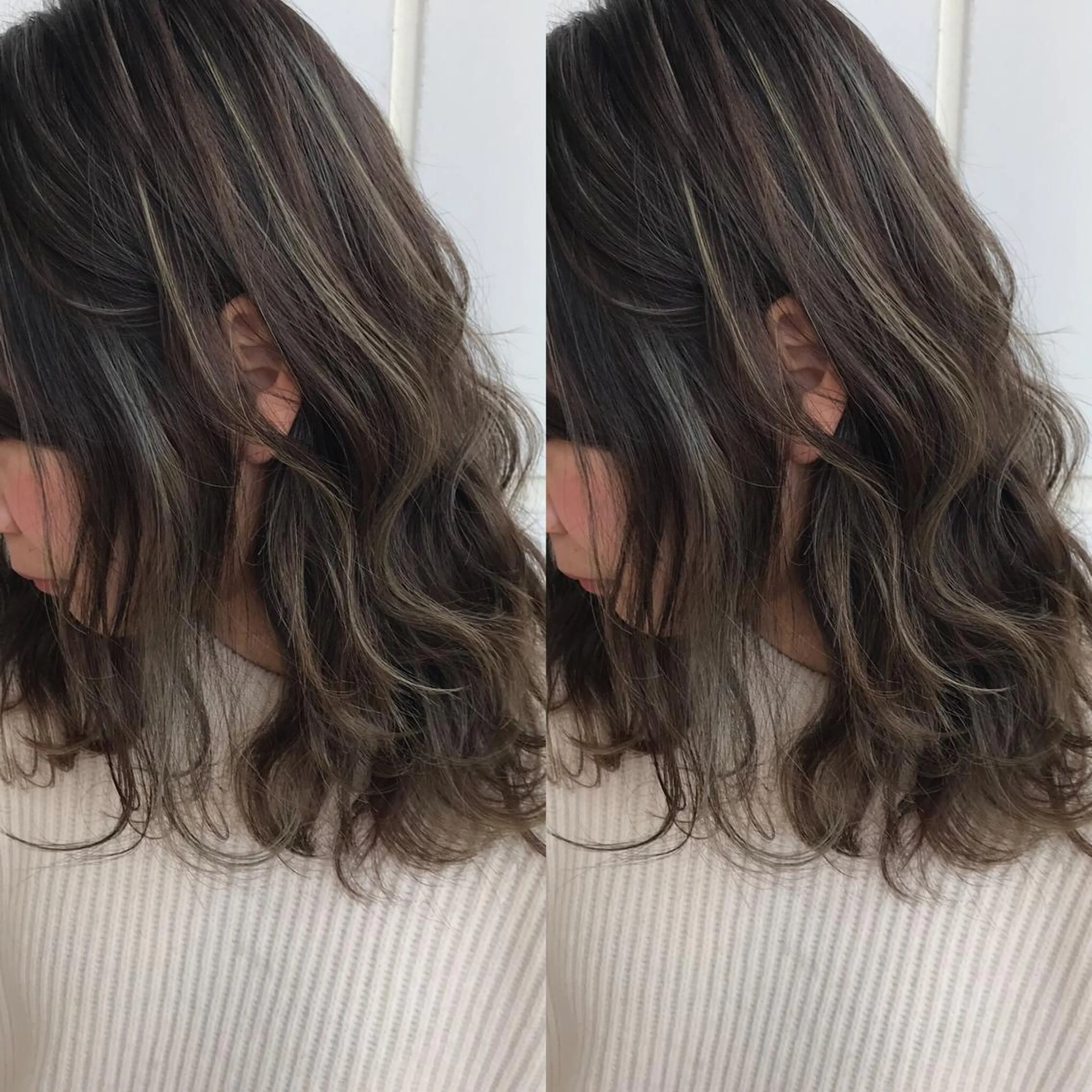 ミディアム ショート ボブ 梅田 木戸健人のヘアスタイル