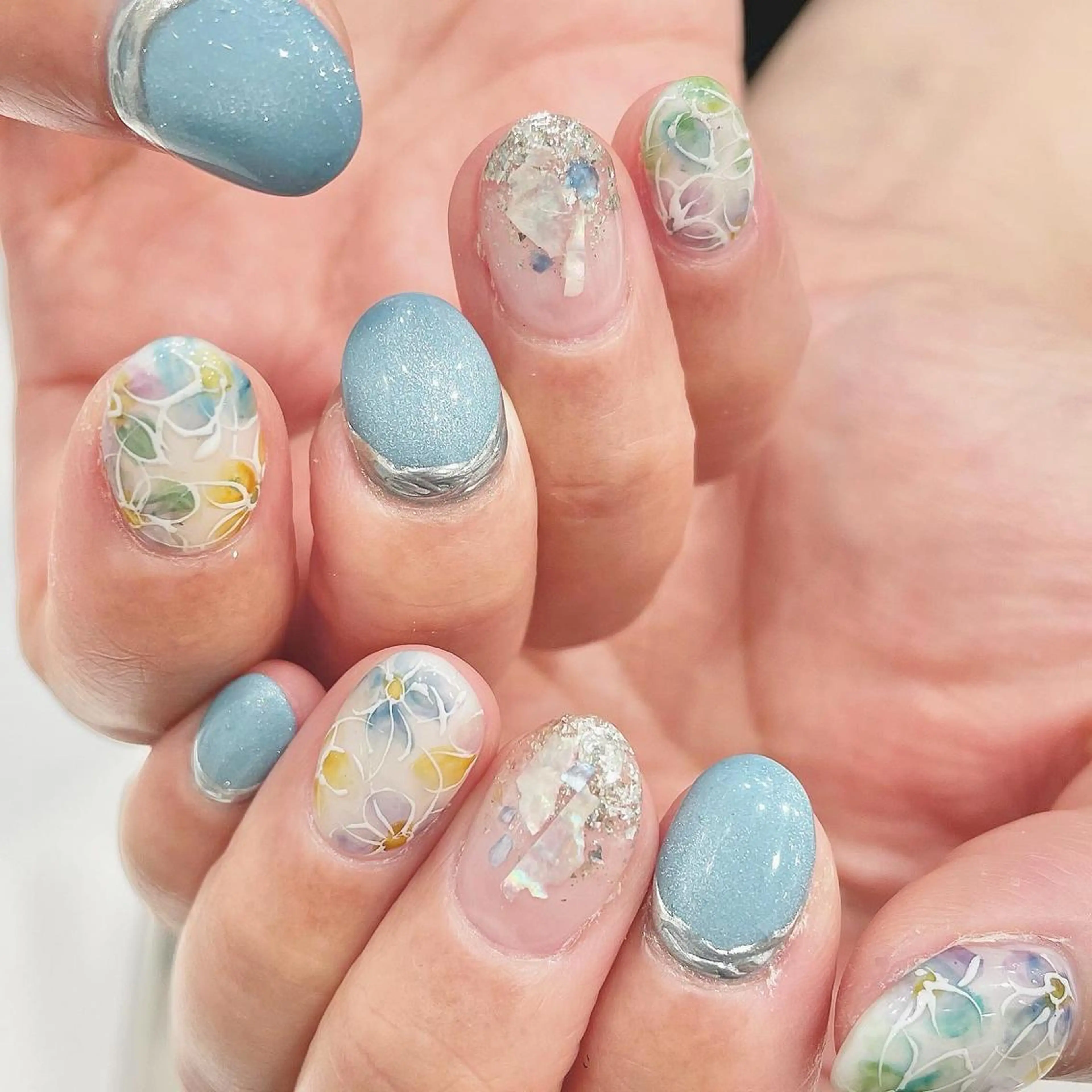 ネイル ハンドネイル Ash関内ネイリスト 荒木のネイルデザイン