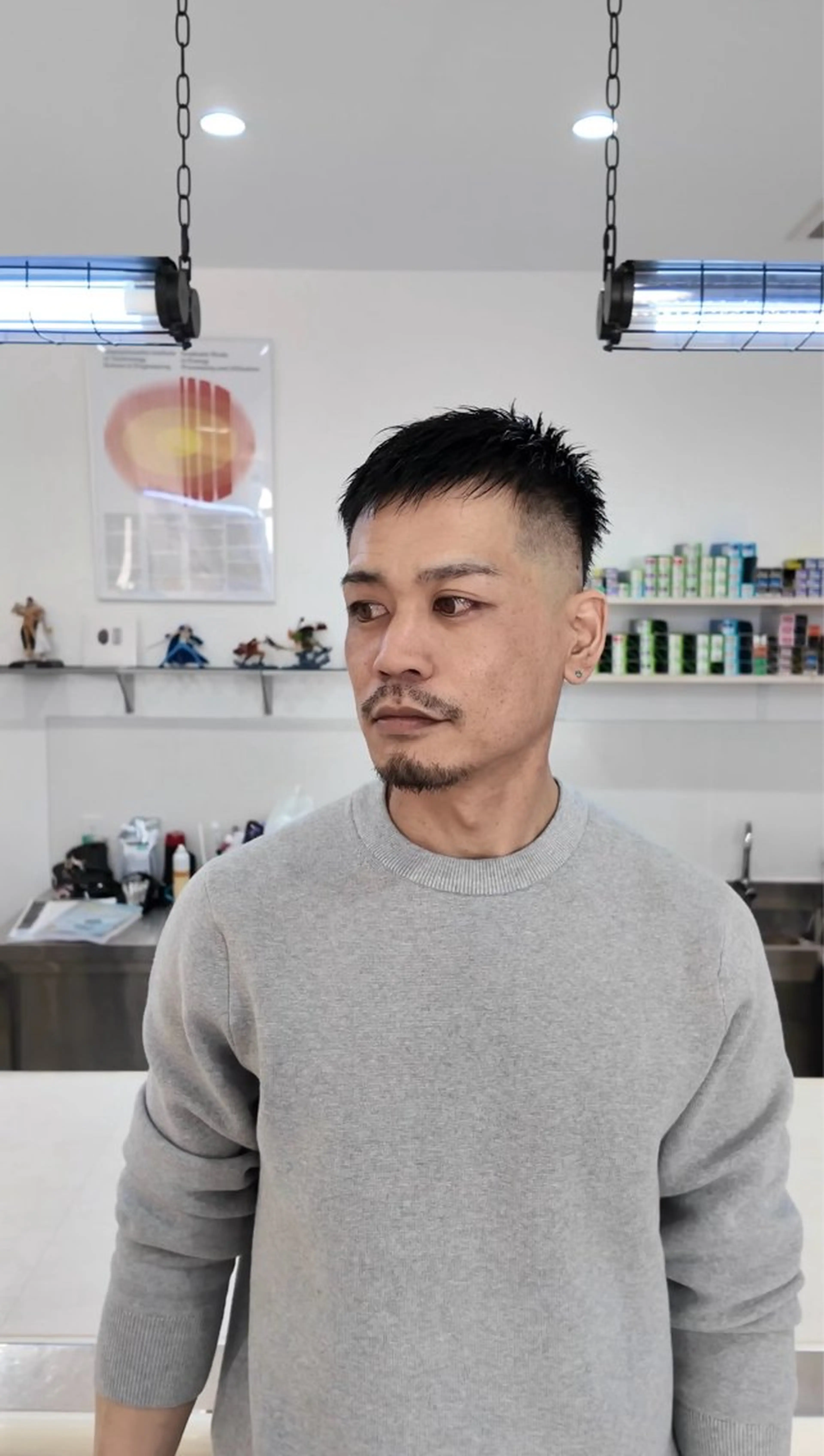 ショート メンズ フェードカット スキンフェード カット メンズ特化美容師 SHUMMAのヘアスタイル