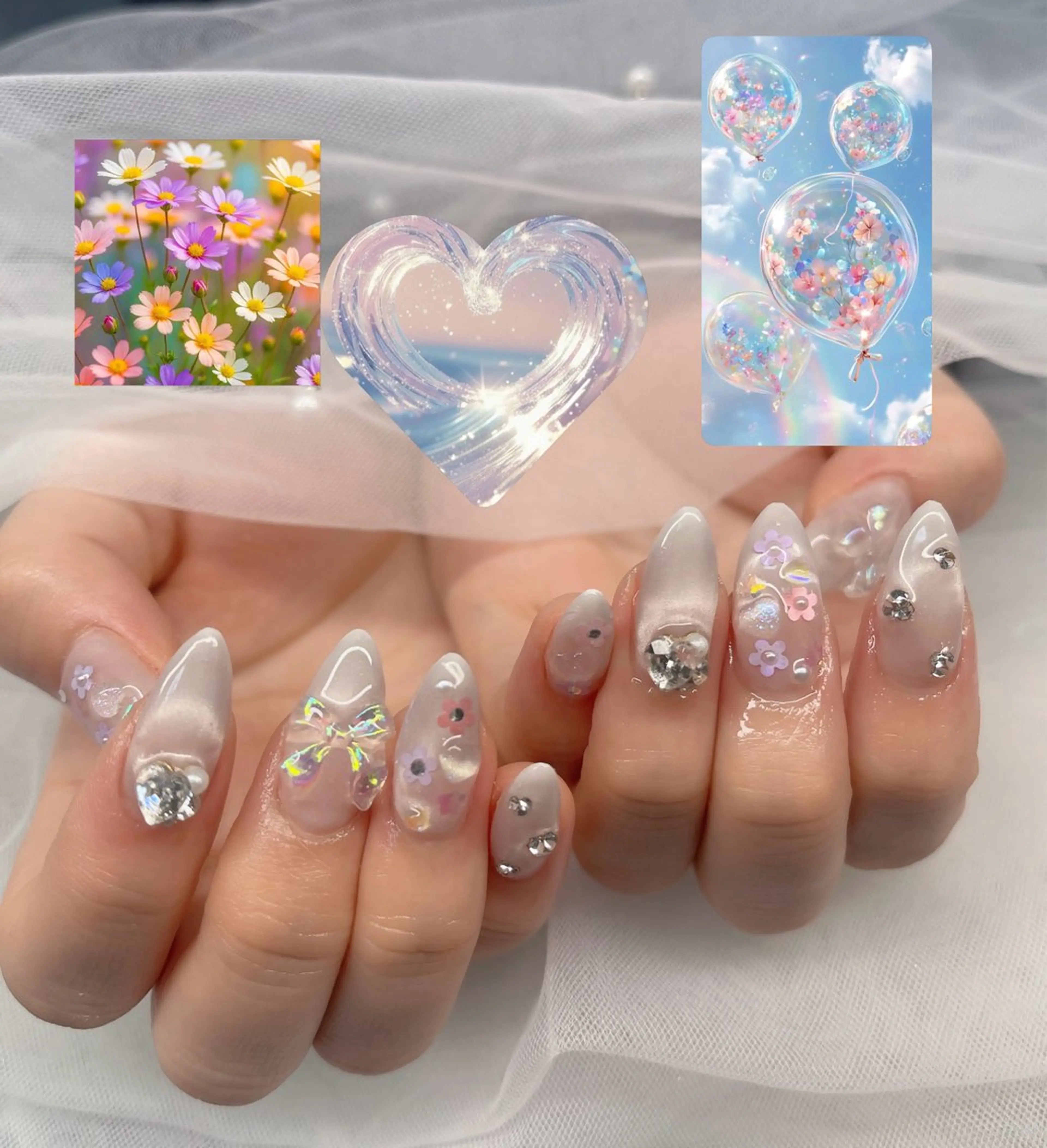 ネイル ハイネイル 自宅サロンのネイルデザイン