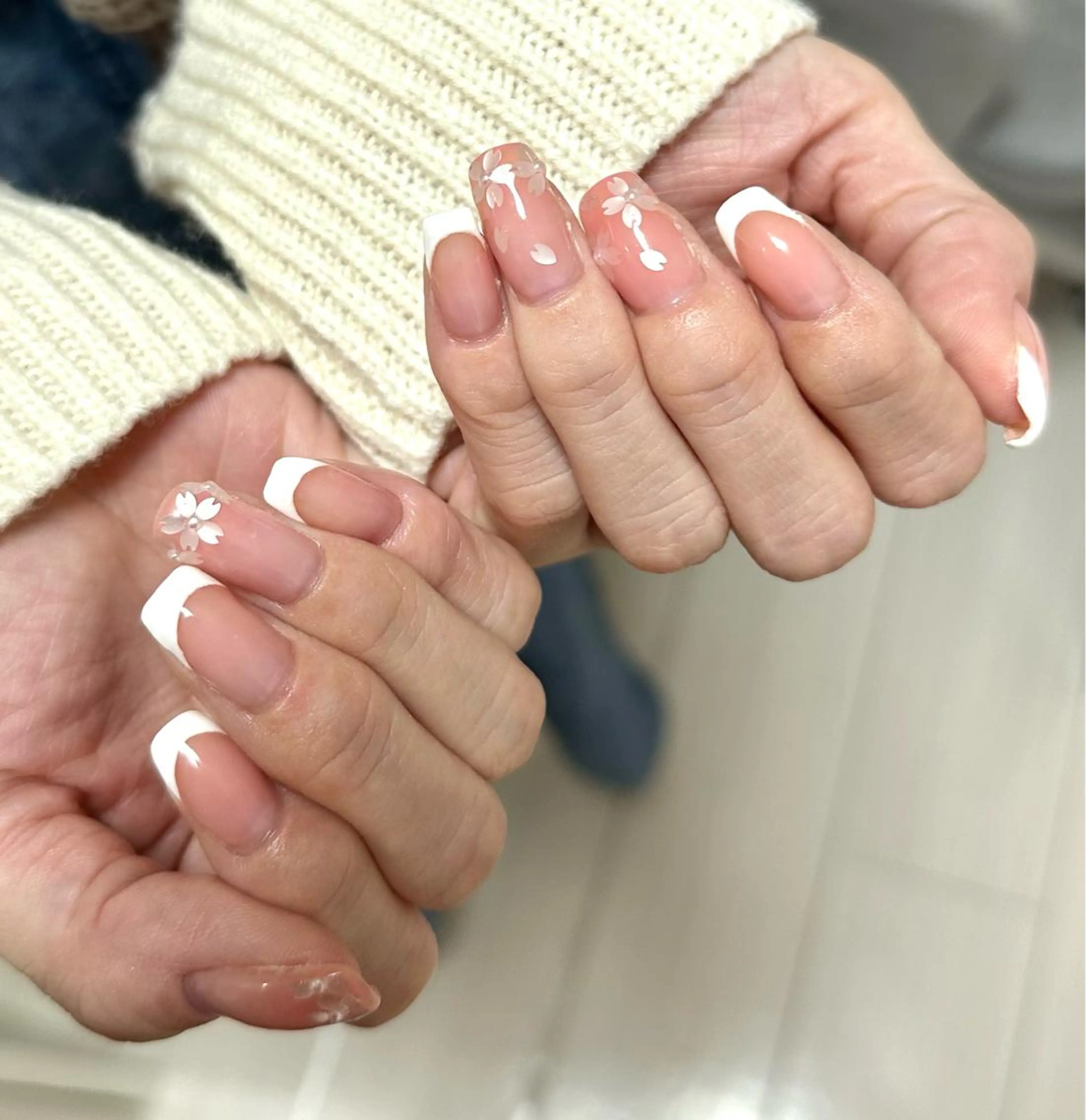 ネイル フレンチネイル amu nail. RINAのネイルデザイン