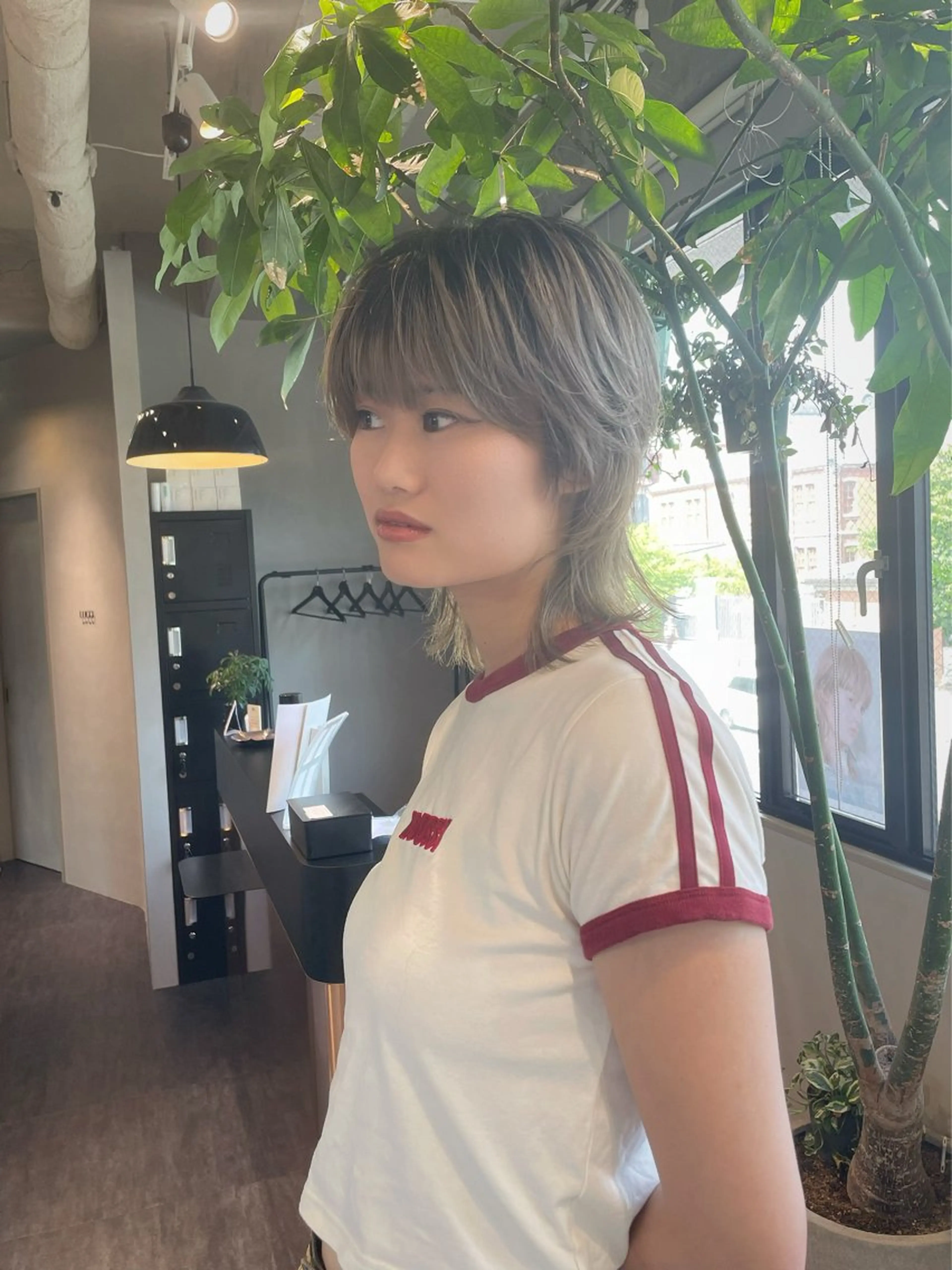 ショート カラー レイヤーカット ウルフカット ウルフレイヤー tocca hair&treatment 京都河原町ANNEX所属・森口 誠斗のヘアスタイル