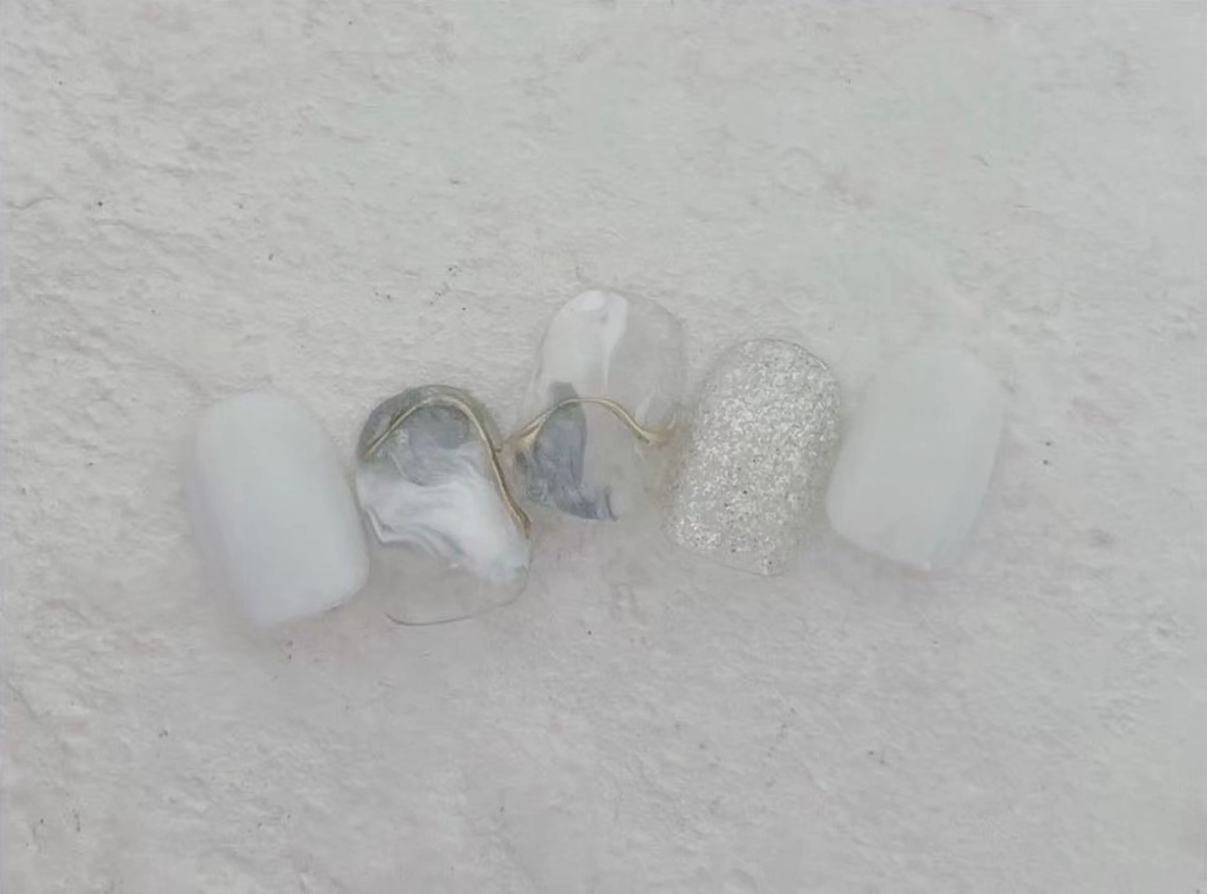 ネイル ニュアンスネイル 羽原 晴華のネイルデザイン