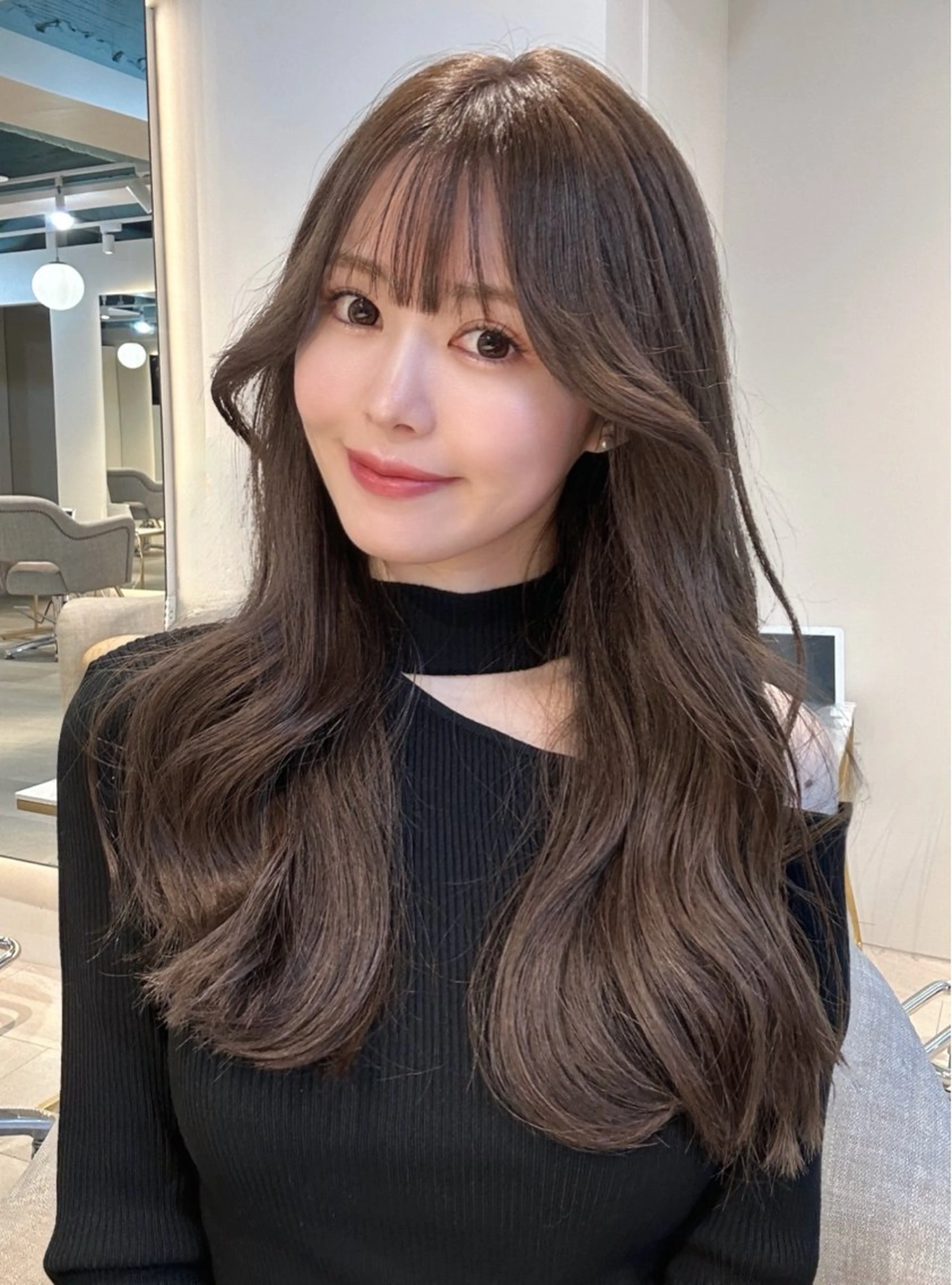 ロング ヘアカラー トリートメント ヘアセット 佐藤景流/髪質改善/ 艶髪/メンズのヘアスタイル