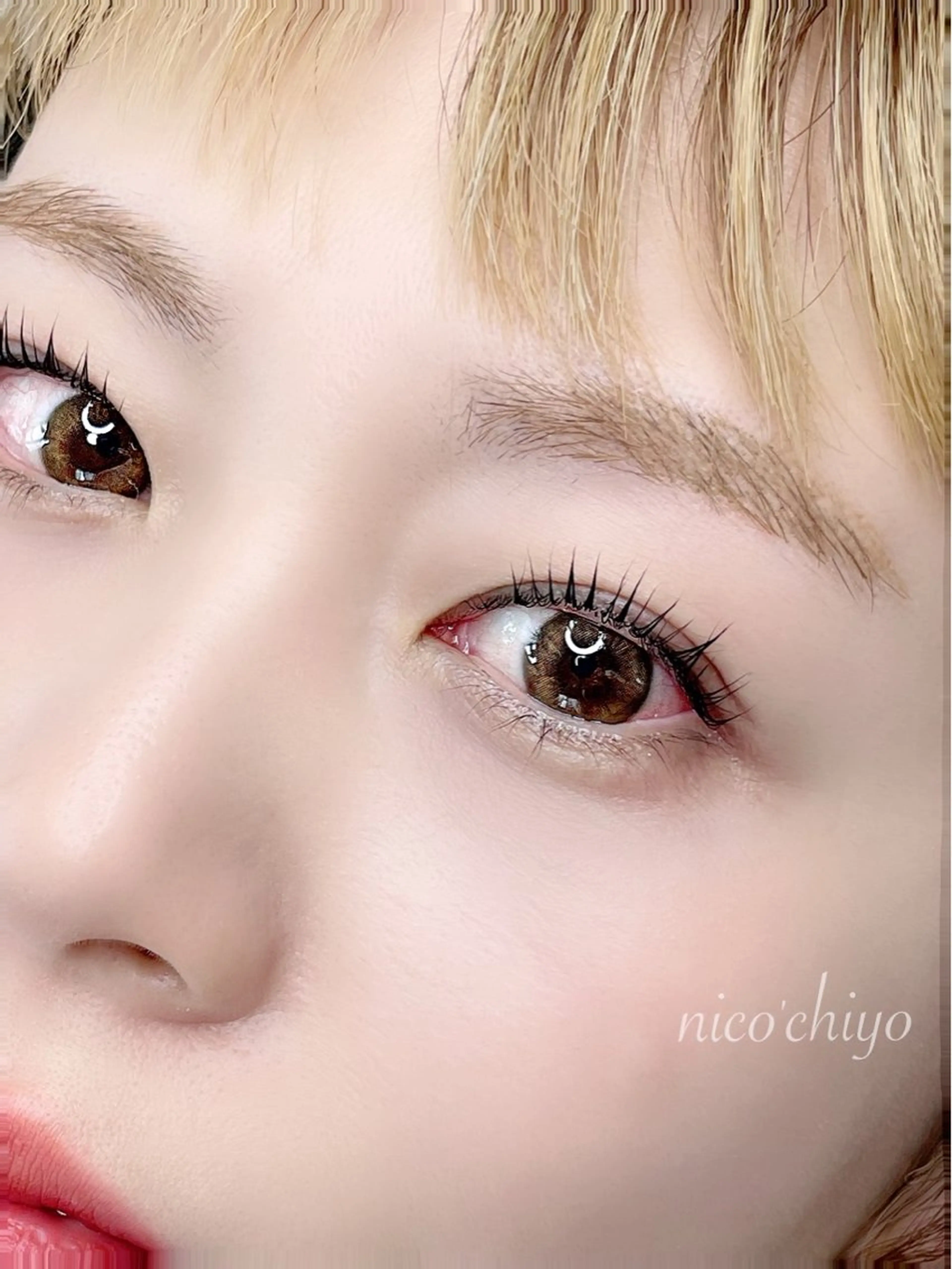 マツエク・マツパ マツパ nico'chiyo ホソカワエーコのマツエク・マツパデザイン