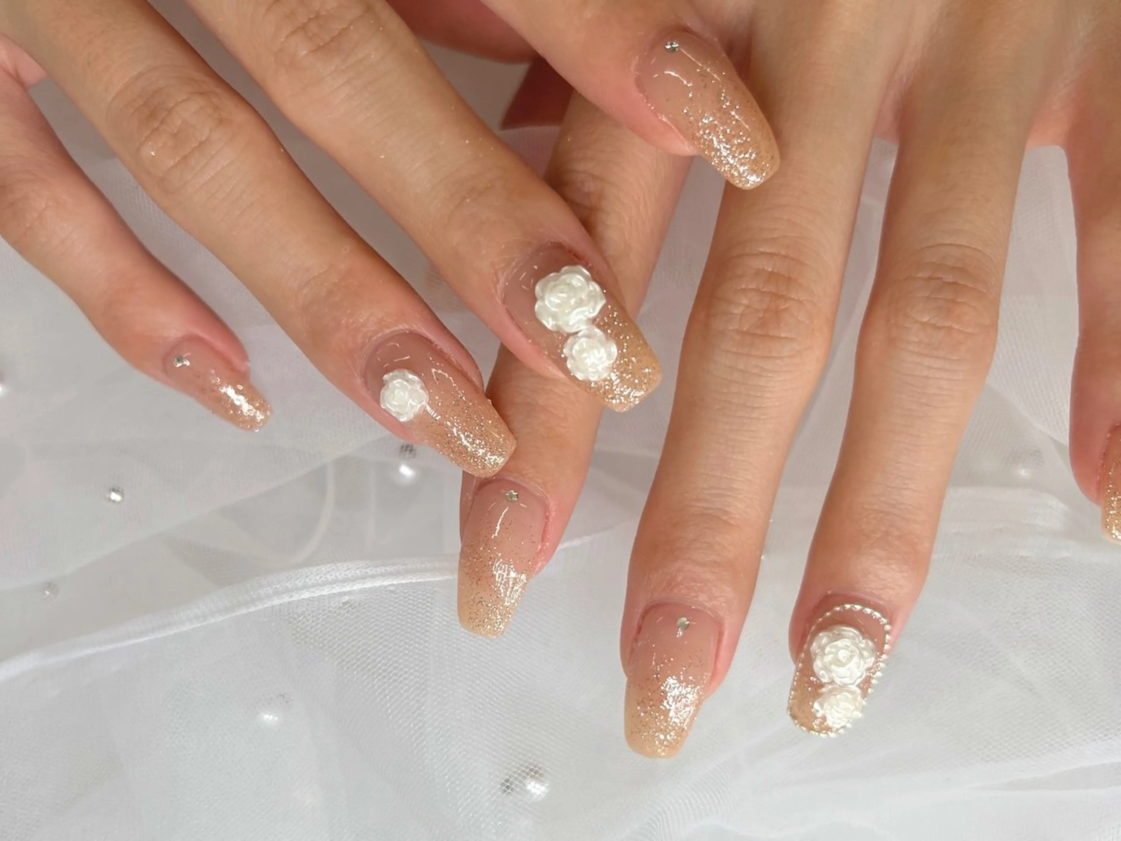 ネイル ハンドネイル ANNE 綾瀬店 練習モデル様募集中のネイルデザイン