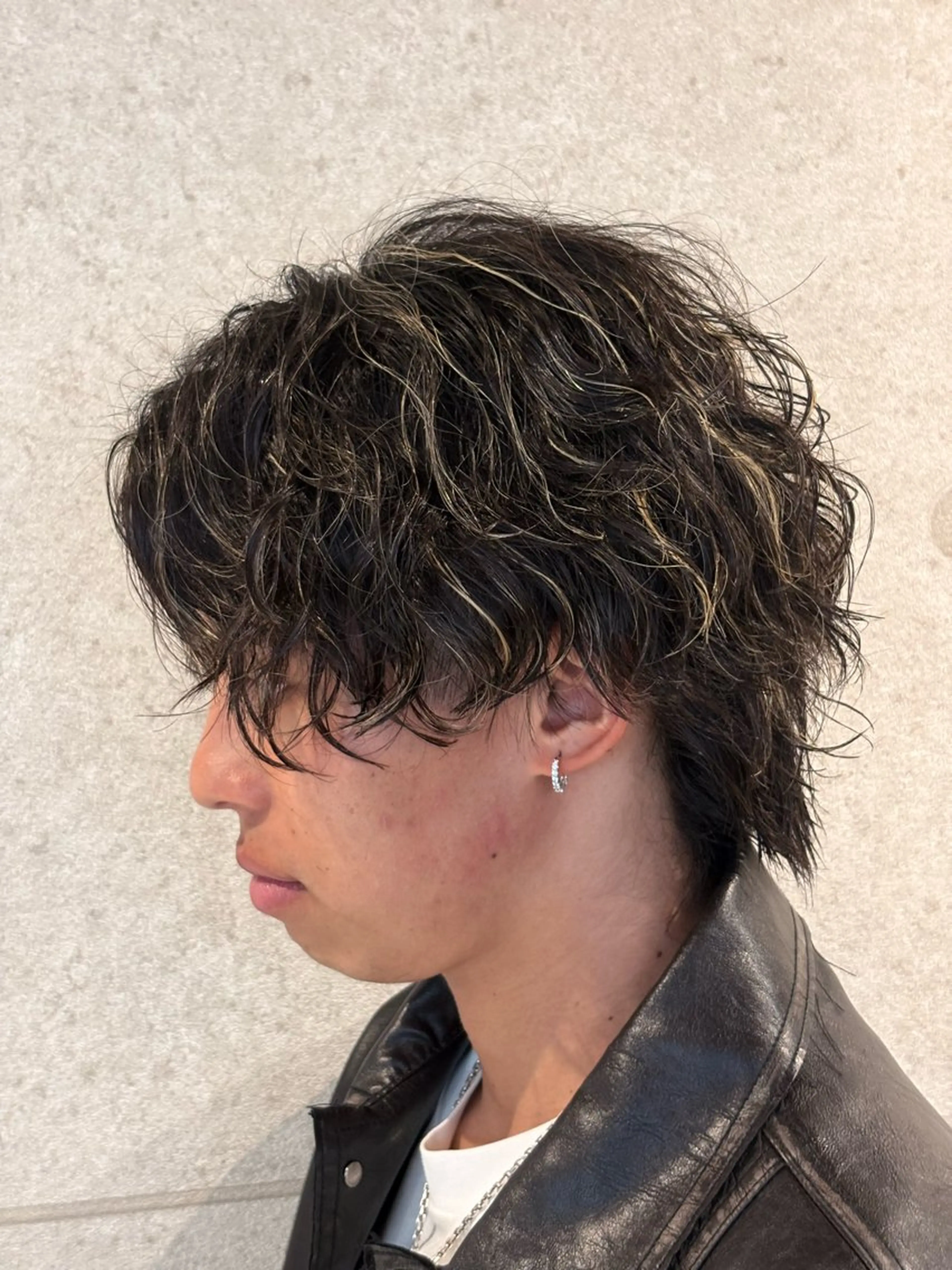 【新生活応援📣】カット＋メッシュ＋メンズパーマの写真